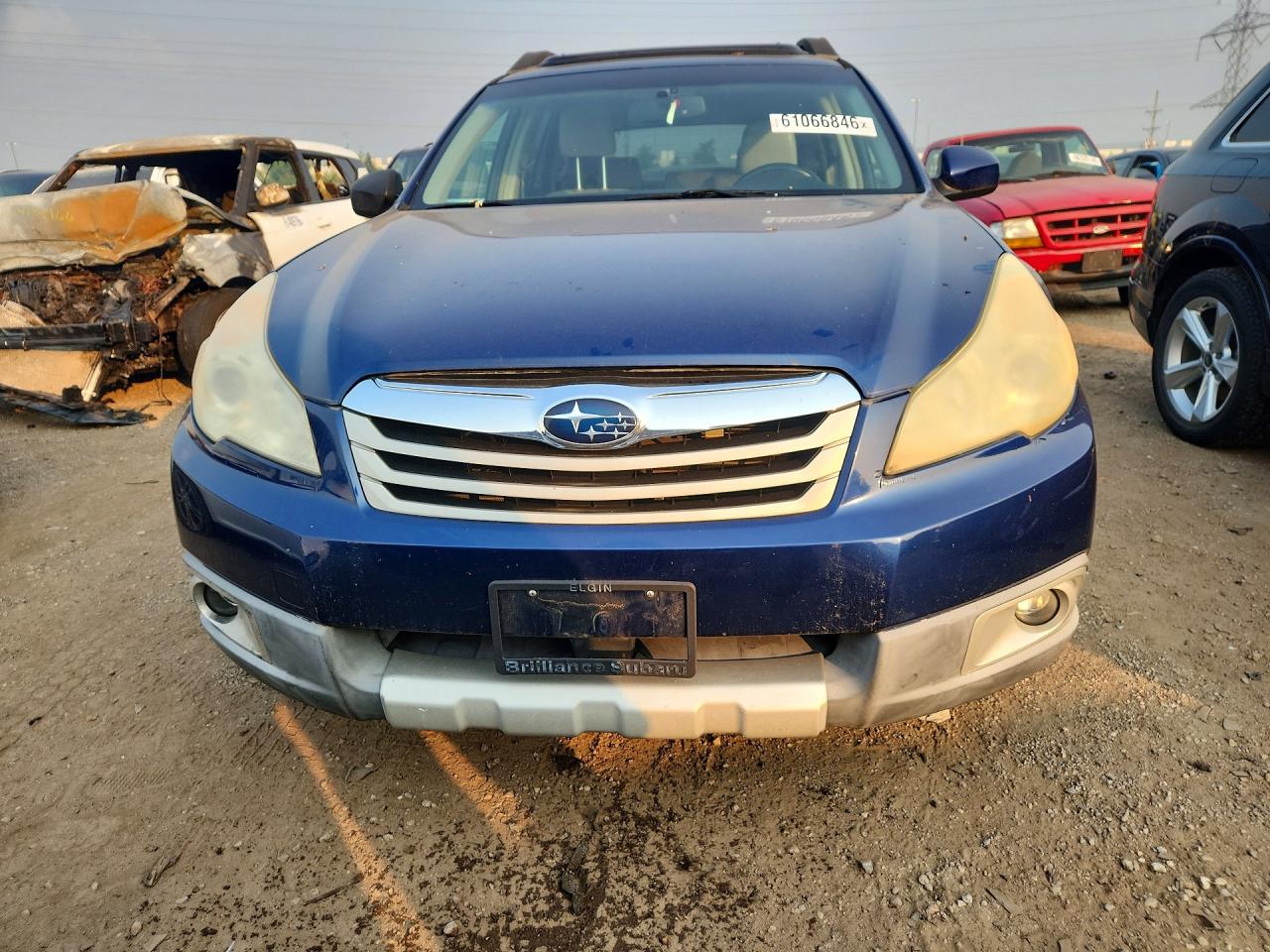 2010 Subaru Outback 2.5i Limited Blue vin: 4S4BRCKC1A3377200