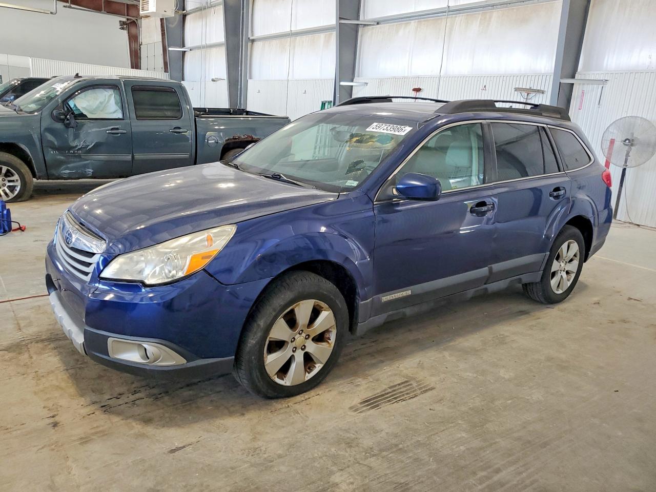 2011 Subaru Outback 2.5i Limited Blue vin: 4S4BRCKC1B3378011
