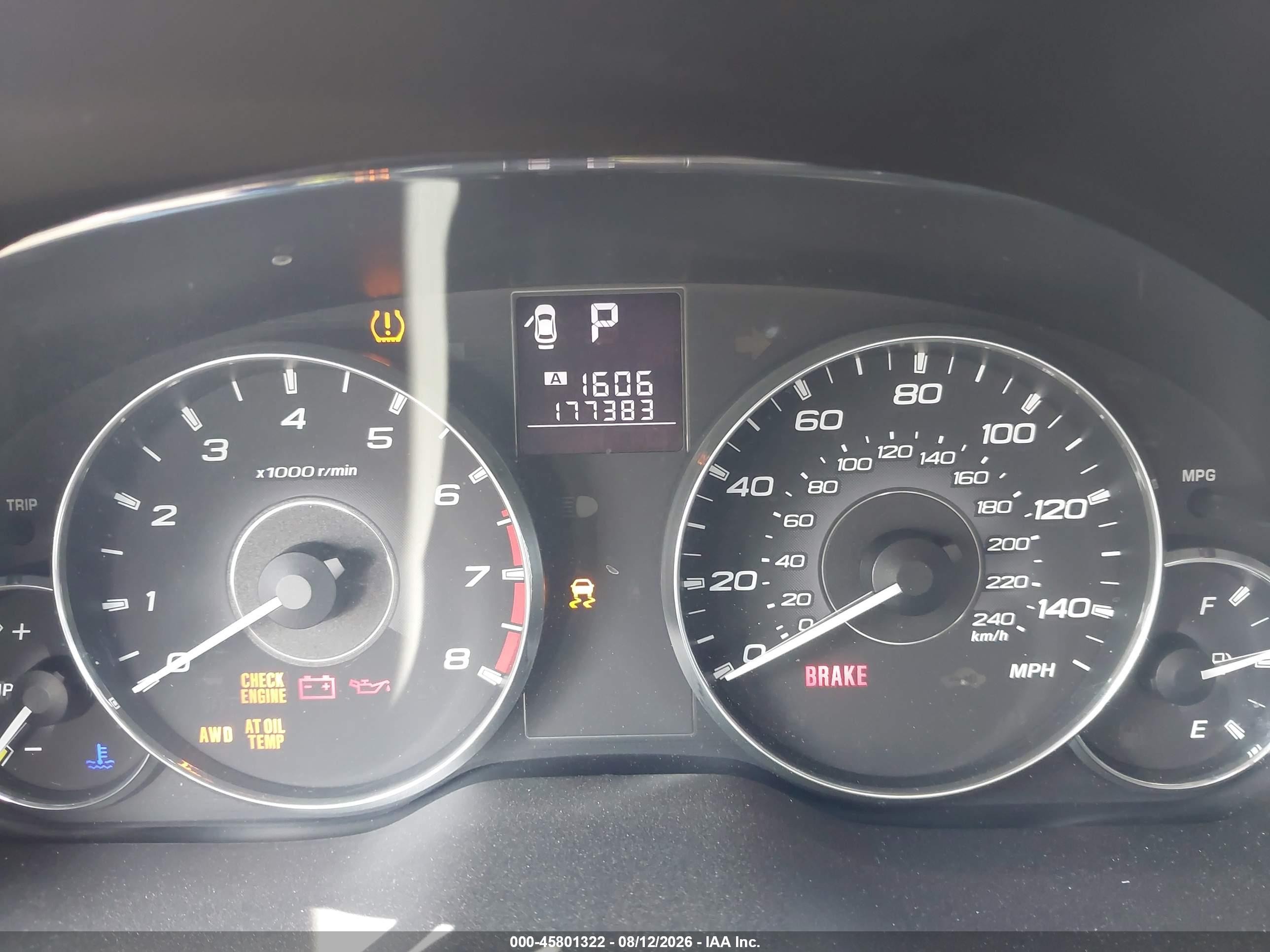 2012 Subaru Outback 2.5i Limited Black vin: 4S4BRCKC1C3230006