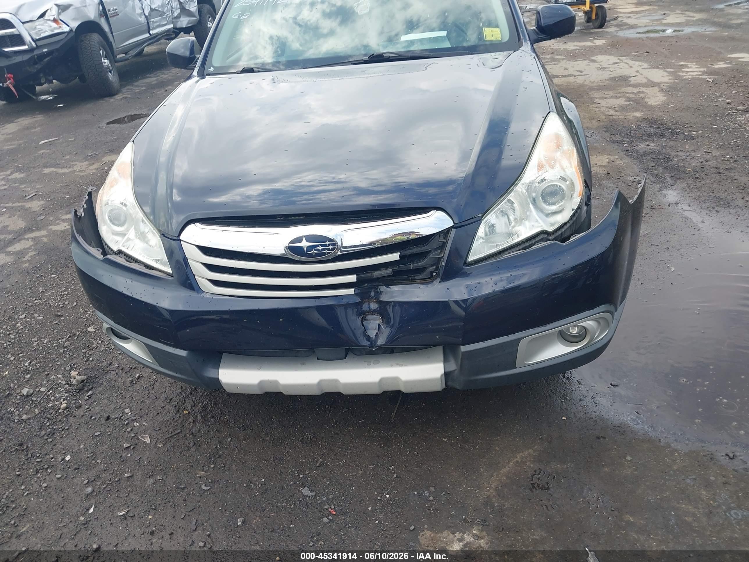 2012 Subaru Outback 2.5i Limited Blue vin: 4S4BRCKC1C3278346