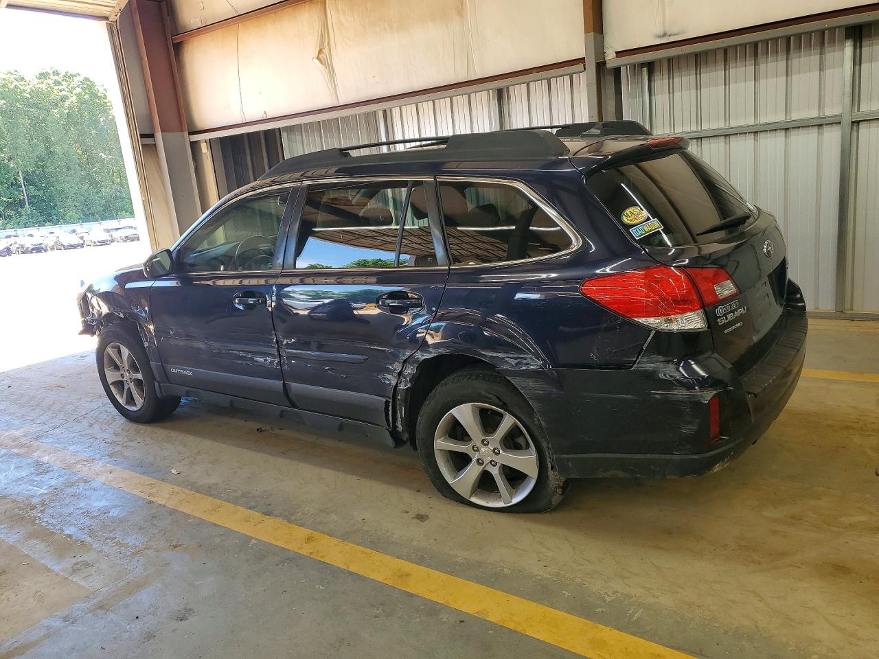 2013 Subaru Outback 2.5i Limited Blue vin: 4S4BRCKC1D3249558