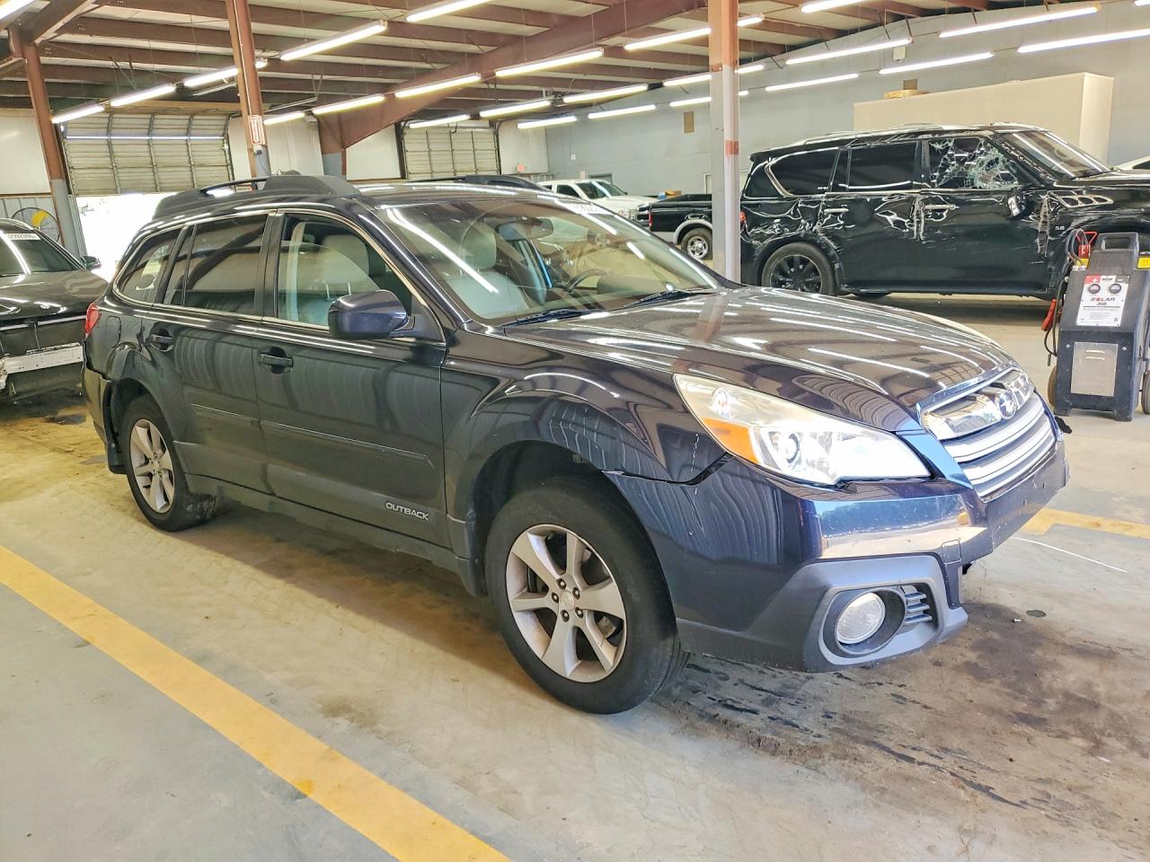 2013 Subaru Outback 2.5i Limited Blue vin: 4S4BRCKC1D3249558