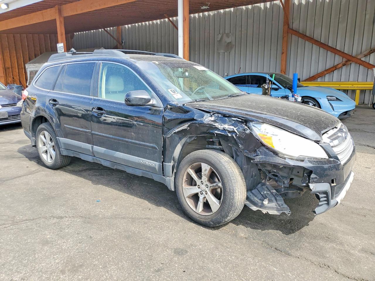 2013 Subaru Outback 2.5i Limited Black vin: 4S4BRCKC1D3257580