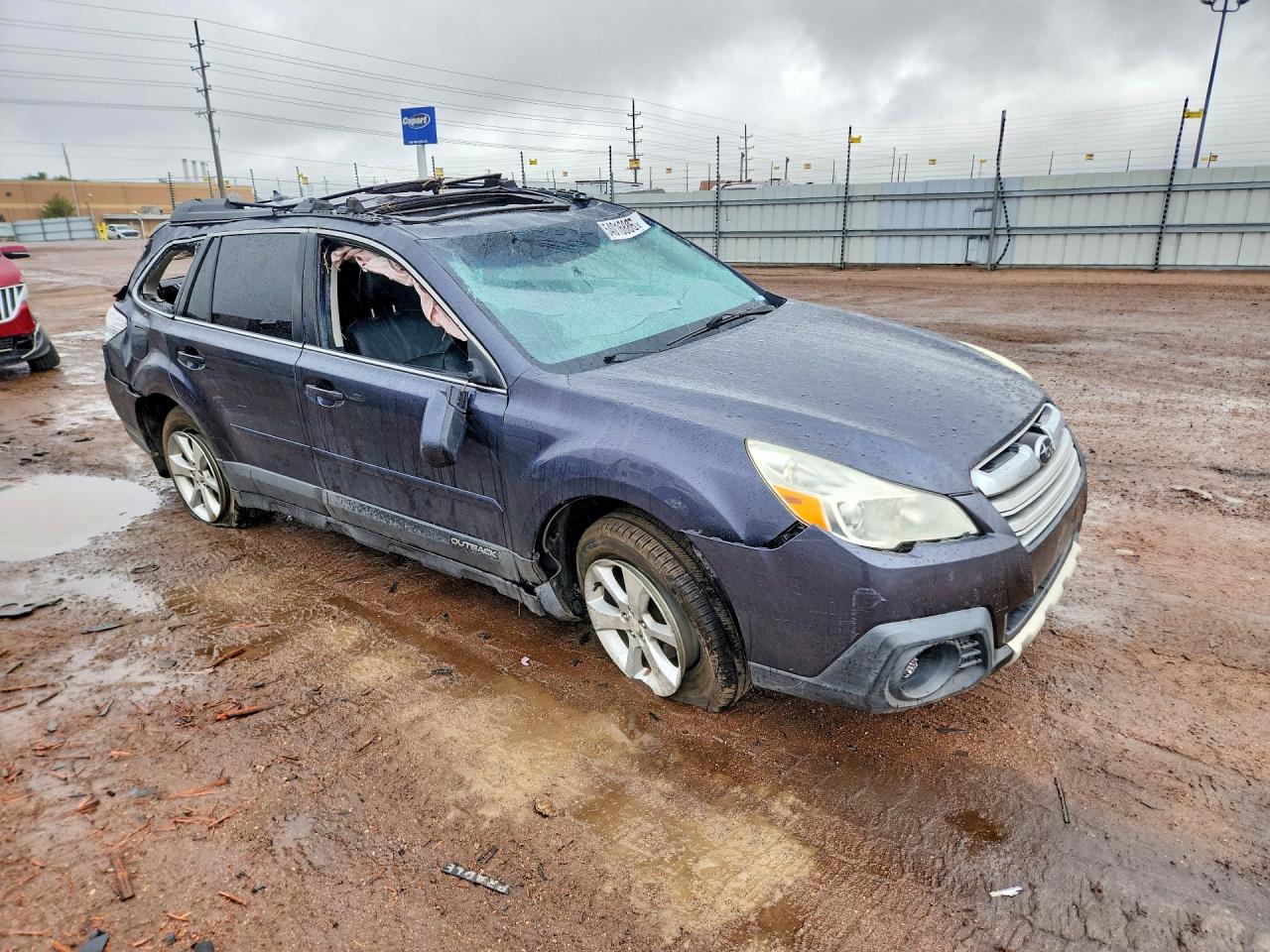 2013 Subaru Outback 2.5i Limited Charcoal vin: 4S4BRCKC1D3298842