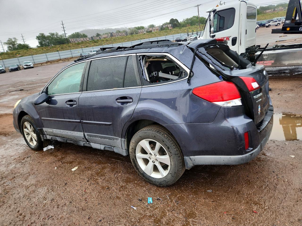 2013 Subaru Outback 2.5i Limited Charcoal vin: 4S4BRCKC1D3298842