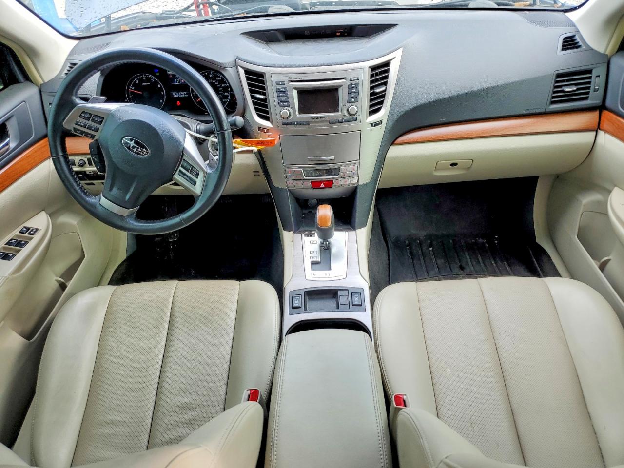 2014 Subaru Outback 2.5i Limited Blue vin: 4S4BRCKC1E3210177