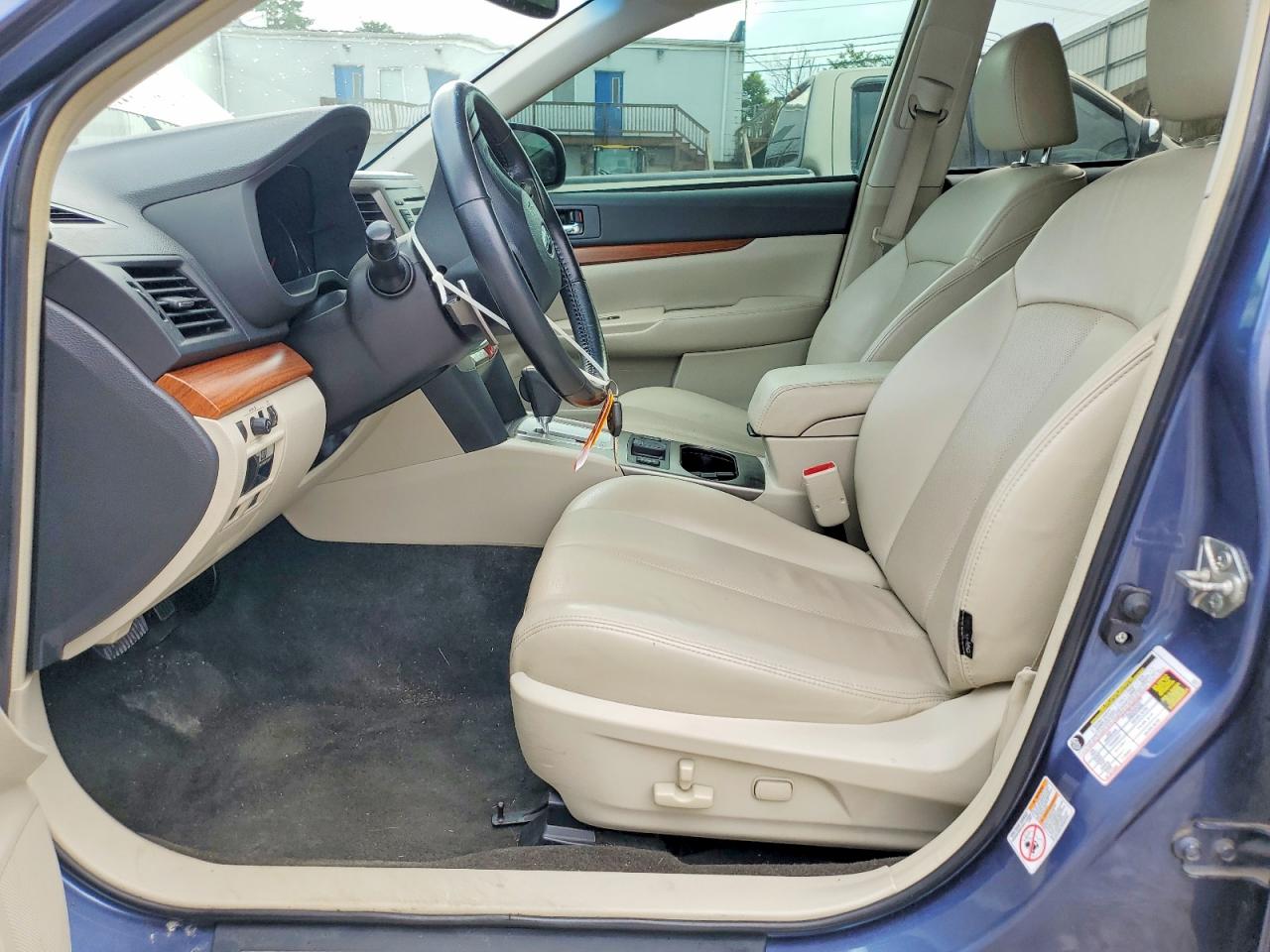 2014 Subaru Outback 2.5i Limited Blue vin: 4S4BRCKC1E3210177