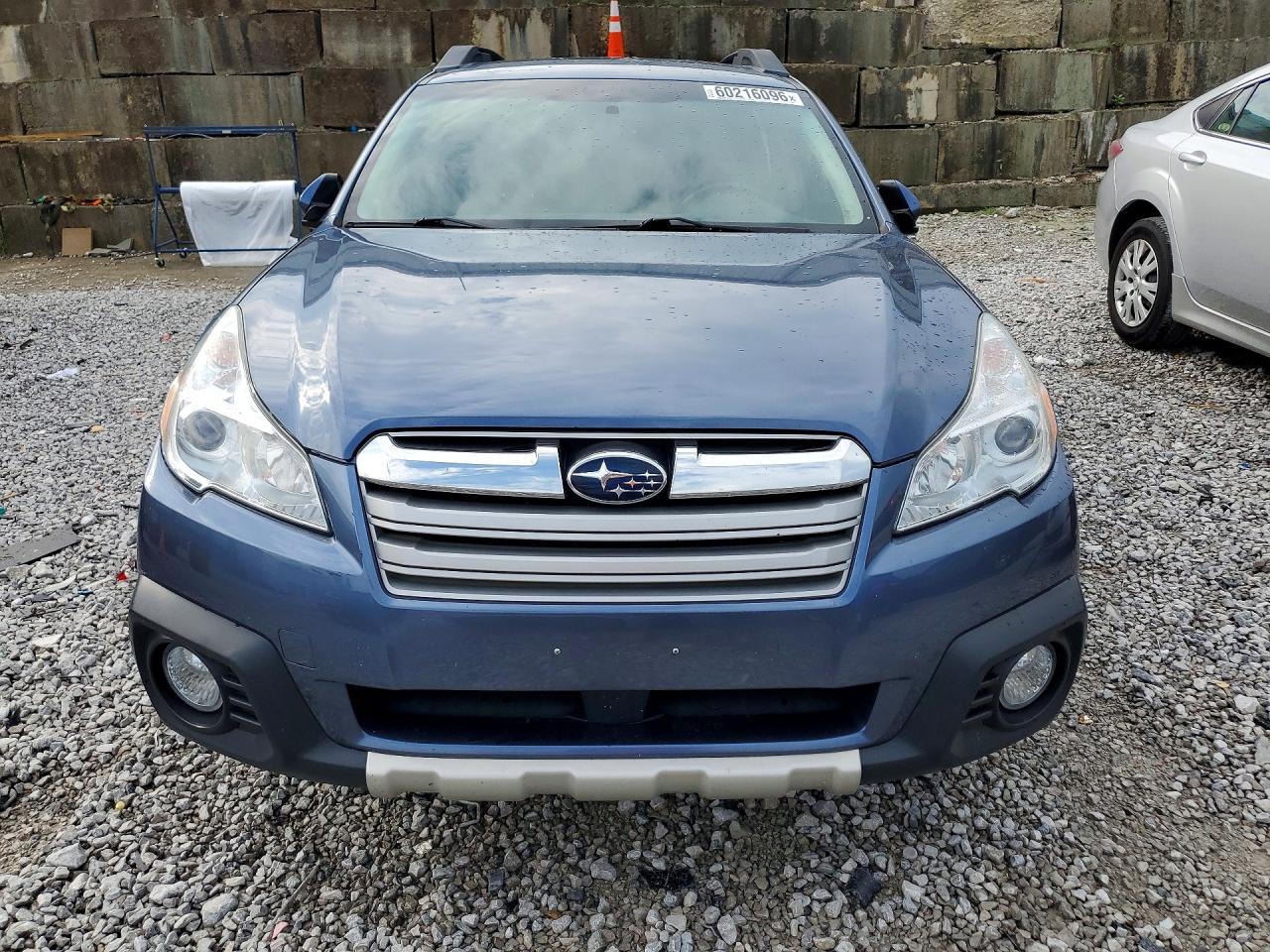 2014 Subaru Outback 2.5i Limited Blue vin: 4S4BRCKC1E3210177