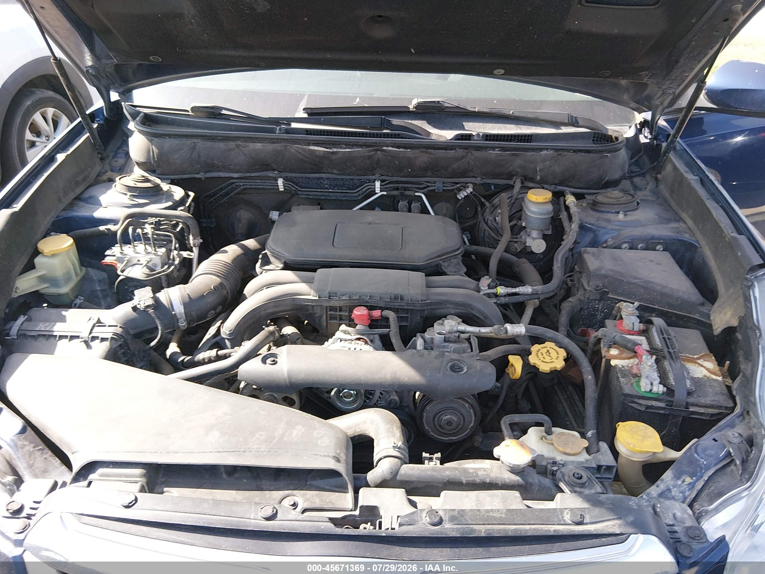 2010 Subaru Outback 2.5i Limited Синий vin: 4S4BRCKC2A3354587