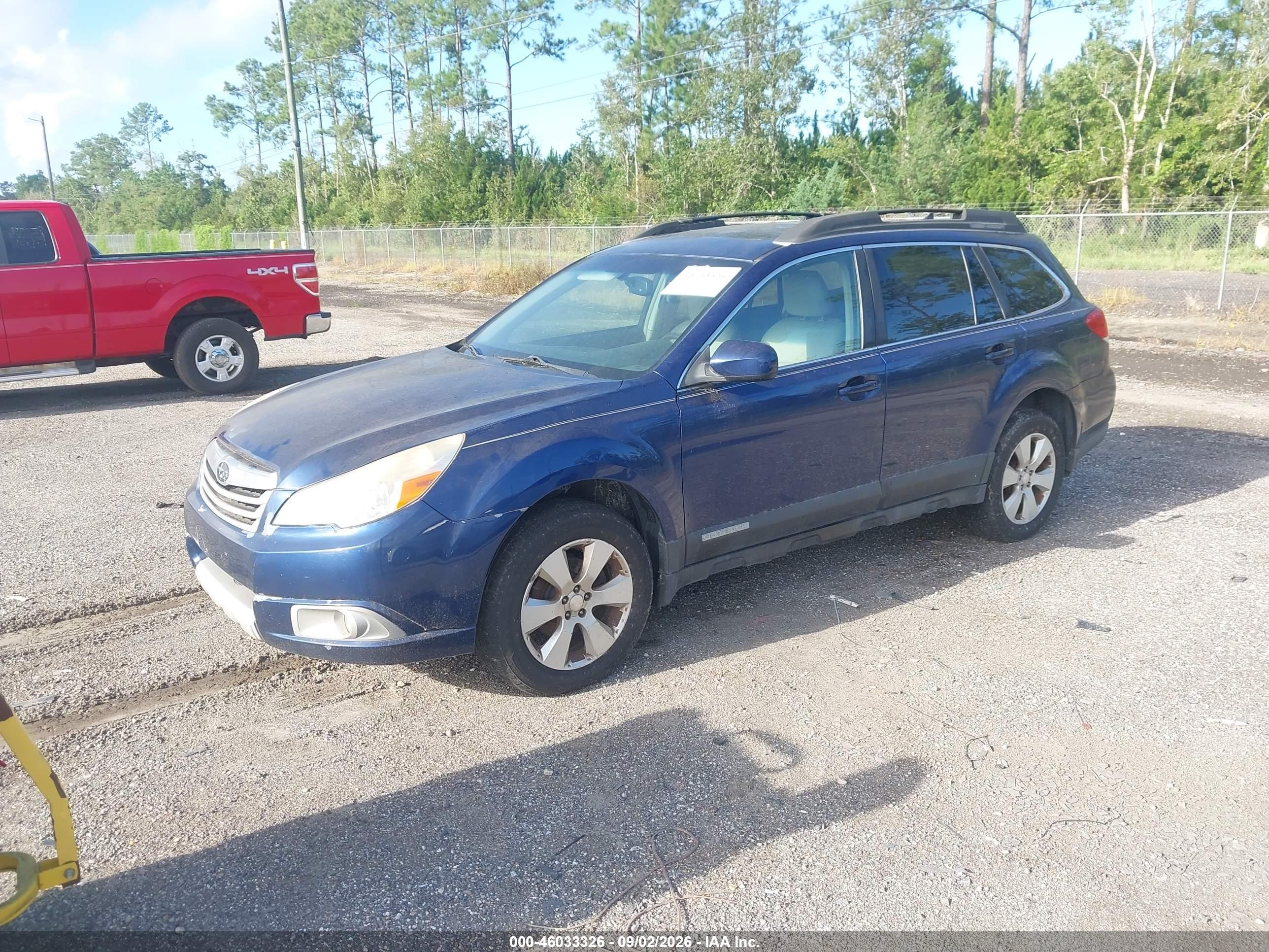 2011 Subaru Outback 2.5i Limited Blue vin: 4S4BRCKC2B3385484