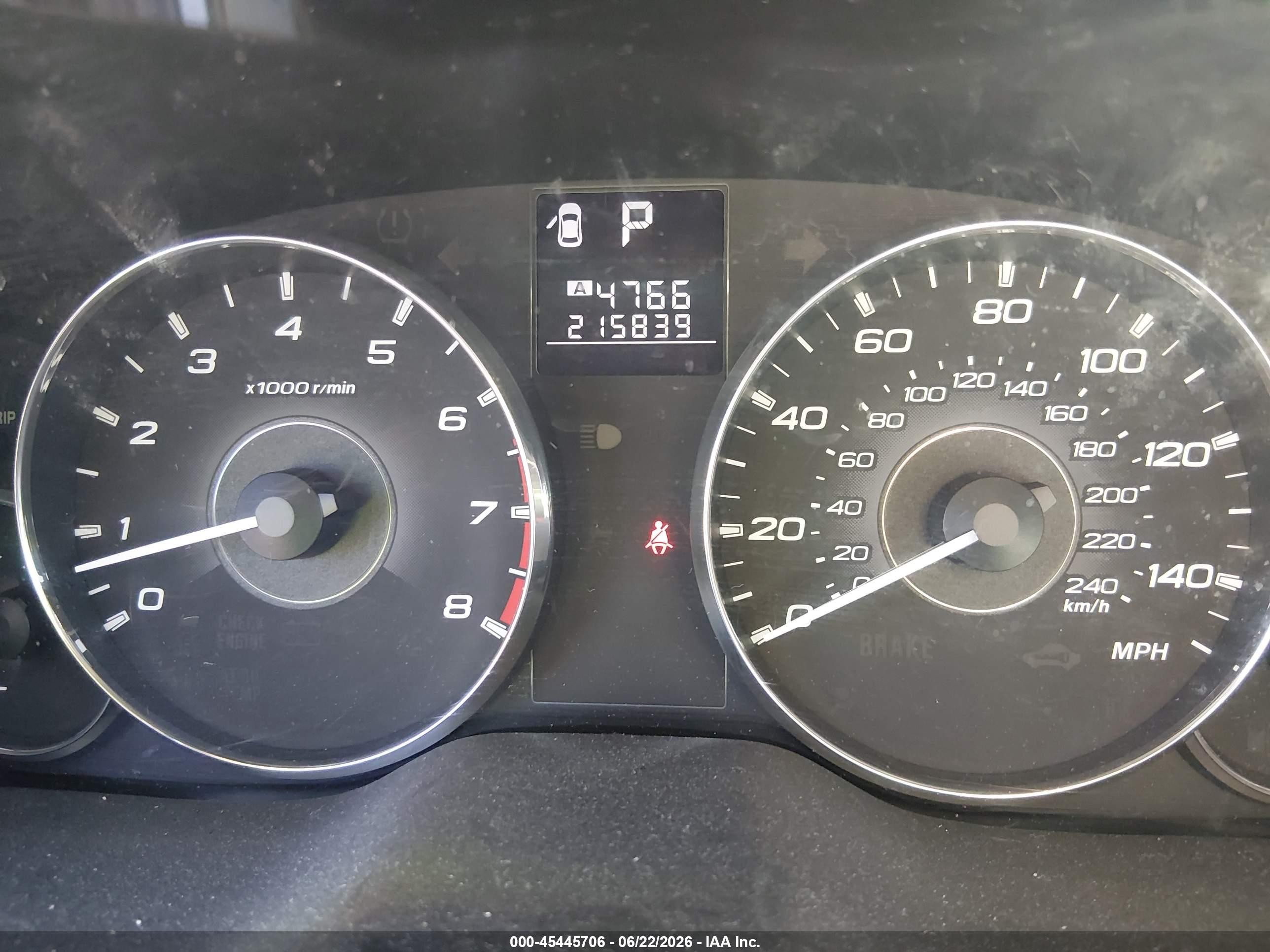 2012 Subaru Outback 2.5i Limited Blue vin: 4S4BRCKC2C3259806