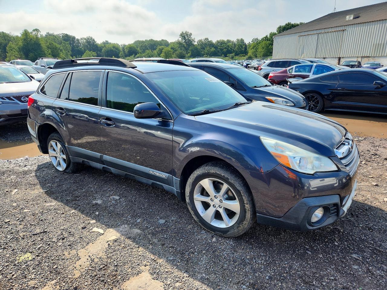 2013 Subaru Outback 2.5i Limited Gray vin: 4S4BRCKC2D3295626