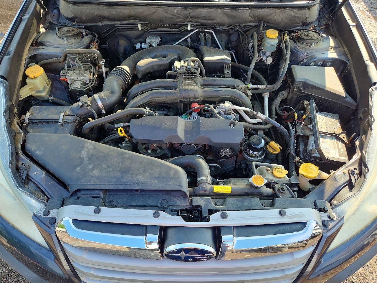 2013 Subaru Outback 2.5i Limited Gray vin: 4S4BRCKC2D3295626