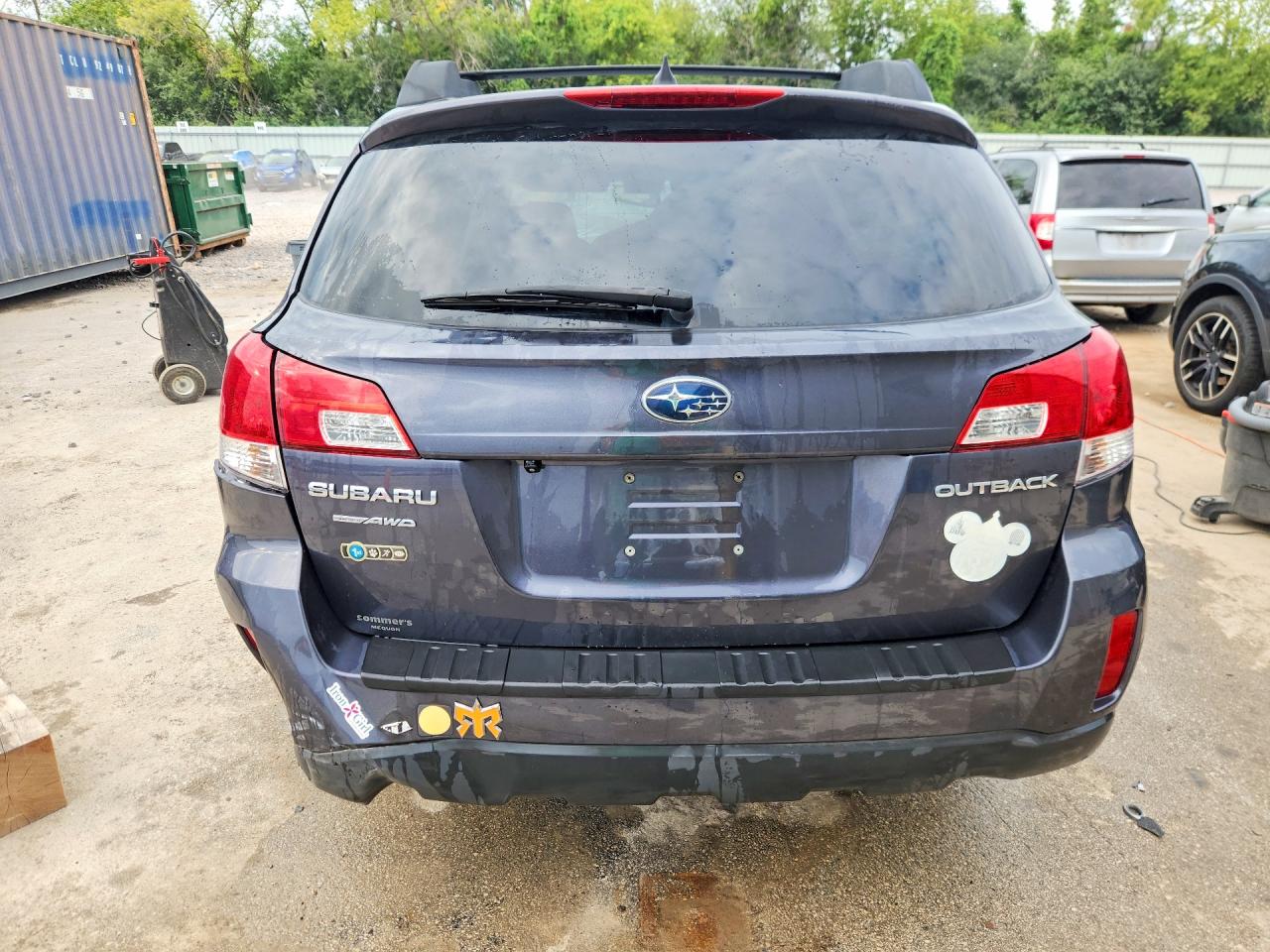 2012 Subaru Outback 2.5i Limited Gray vin: 4S4BRCKC3C3203440