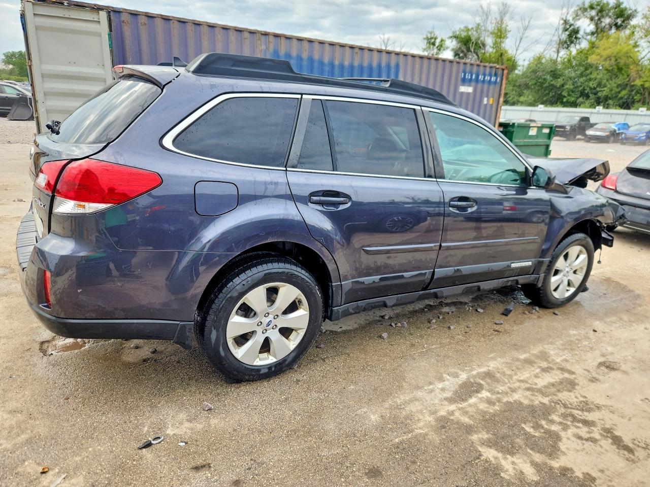 2012 Subaru Outback 2.5i Limited Gray vin: 4S4BRCKC3C3203440