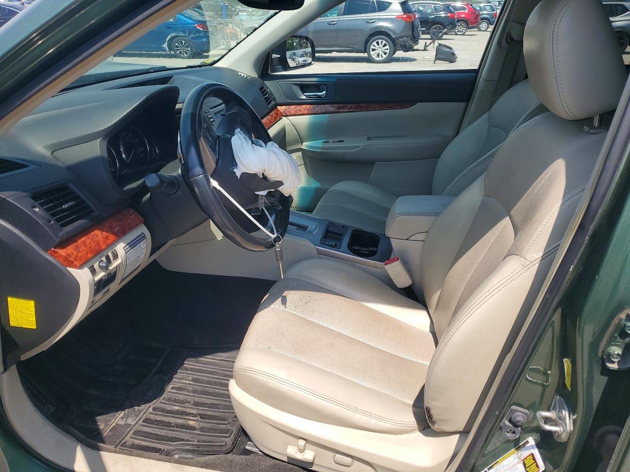 2012 Subaru Outback 2.5i Limited Green vin: 4S4BRCKC3C3249849