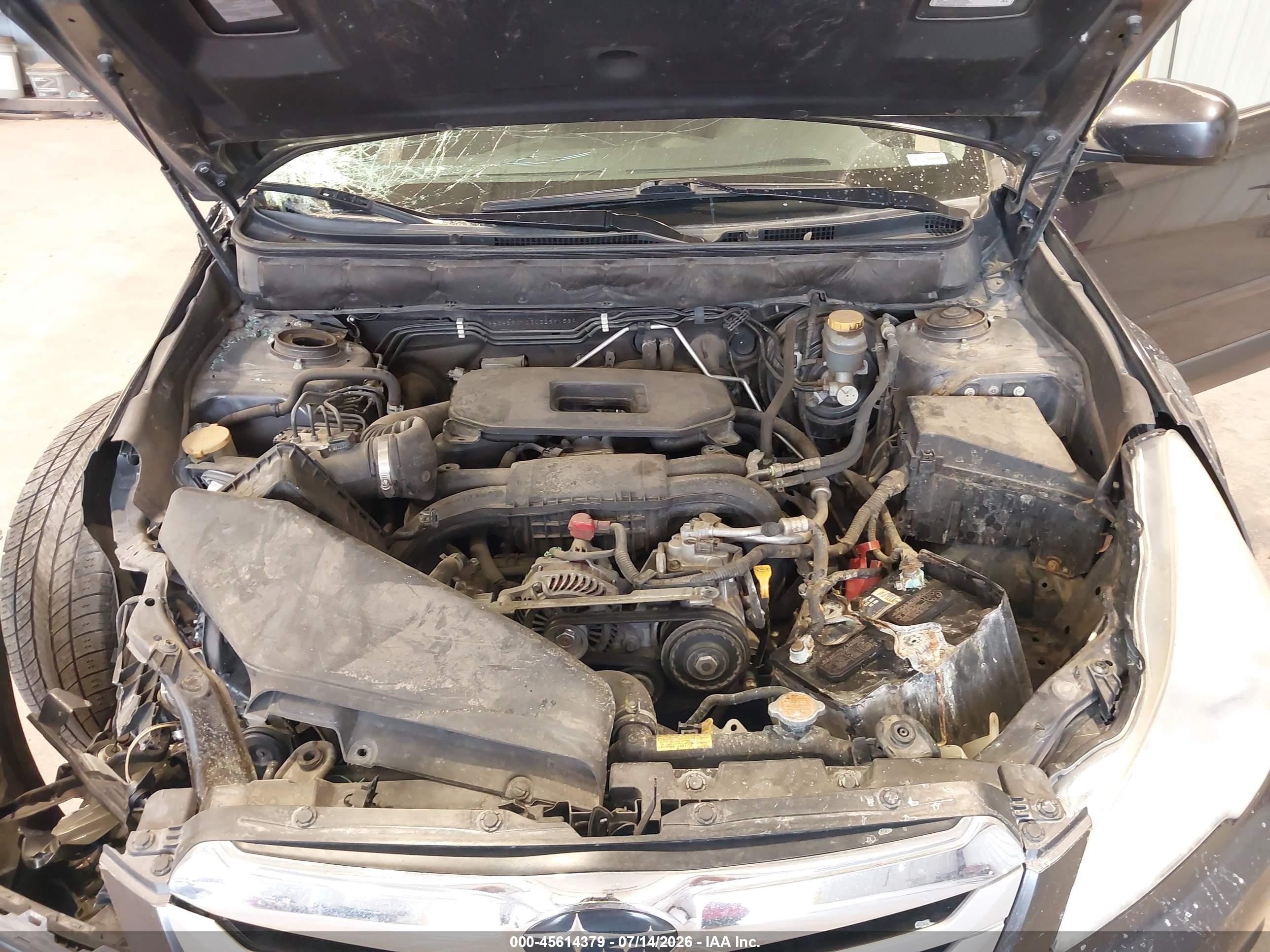 2012 Subaru Outback 2.5i Limited Gray vin: 4S4BRCKC3C3252458