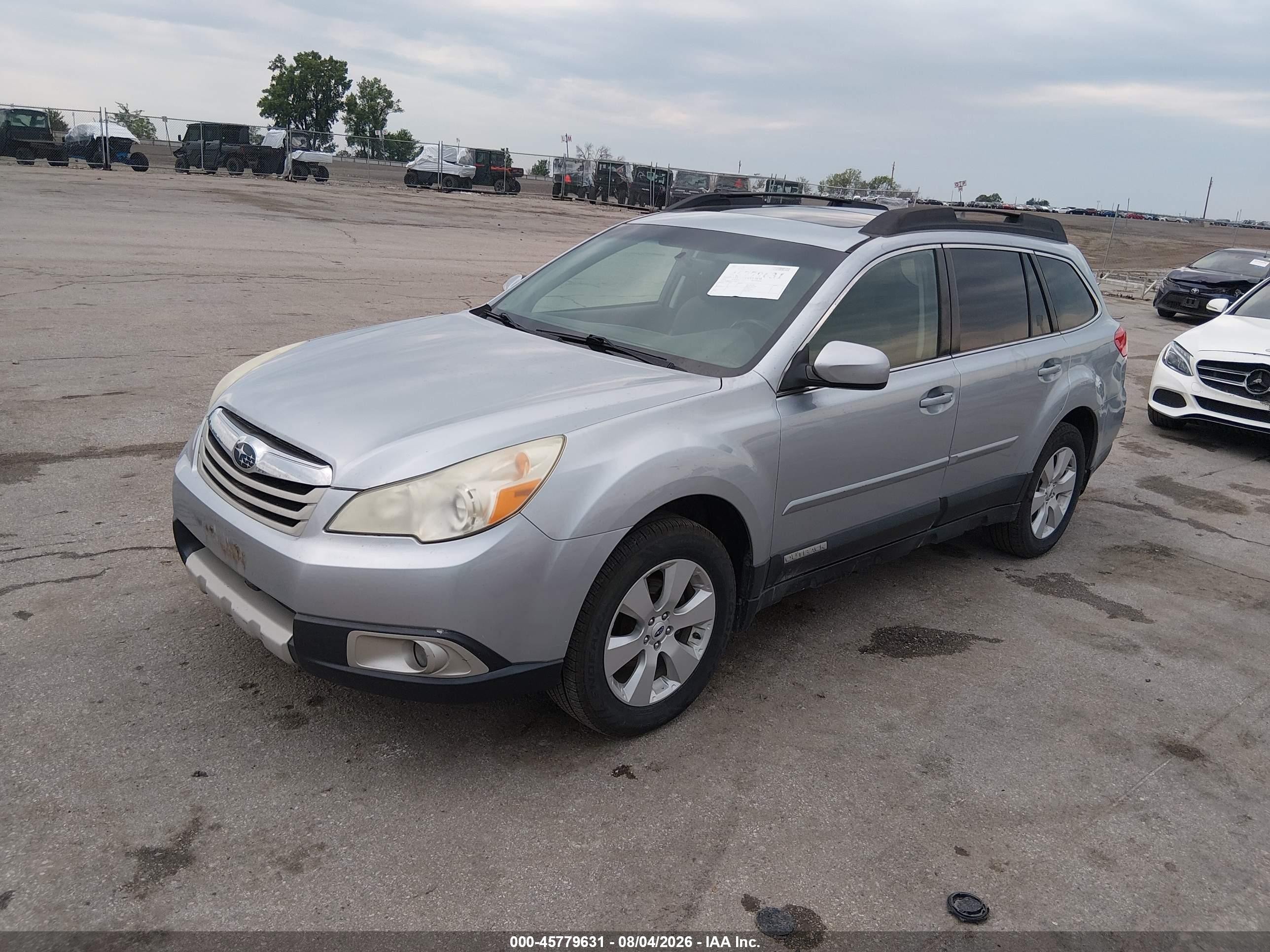 2012 Subaru Outback 2.5i Limited Light Blue vin: 4S4BRCKC3C3266649
