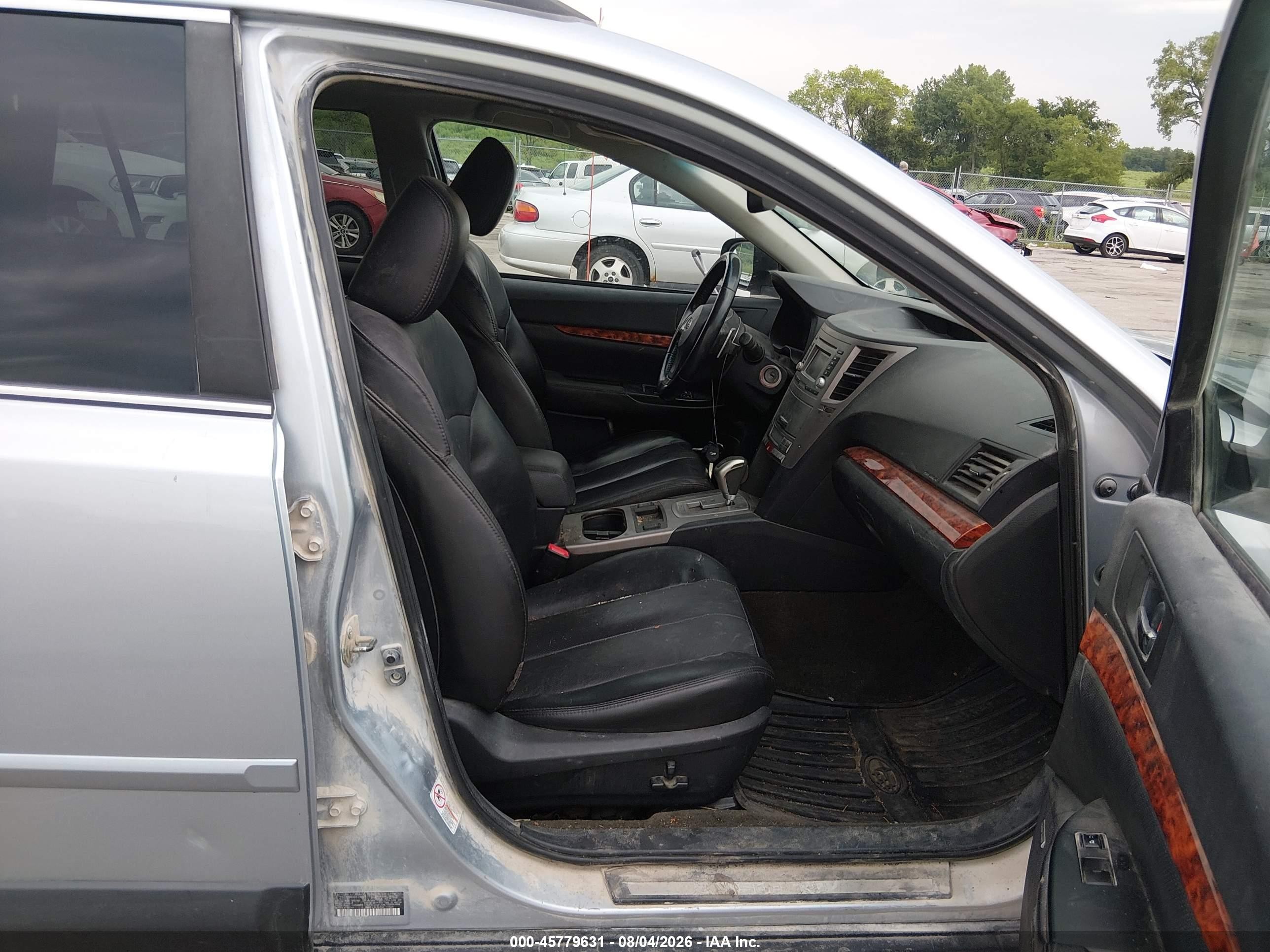 2012 Subaru Outback 2.5i Limited Light Blue vin: 4S4BRCKC3C3266649