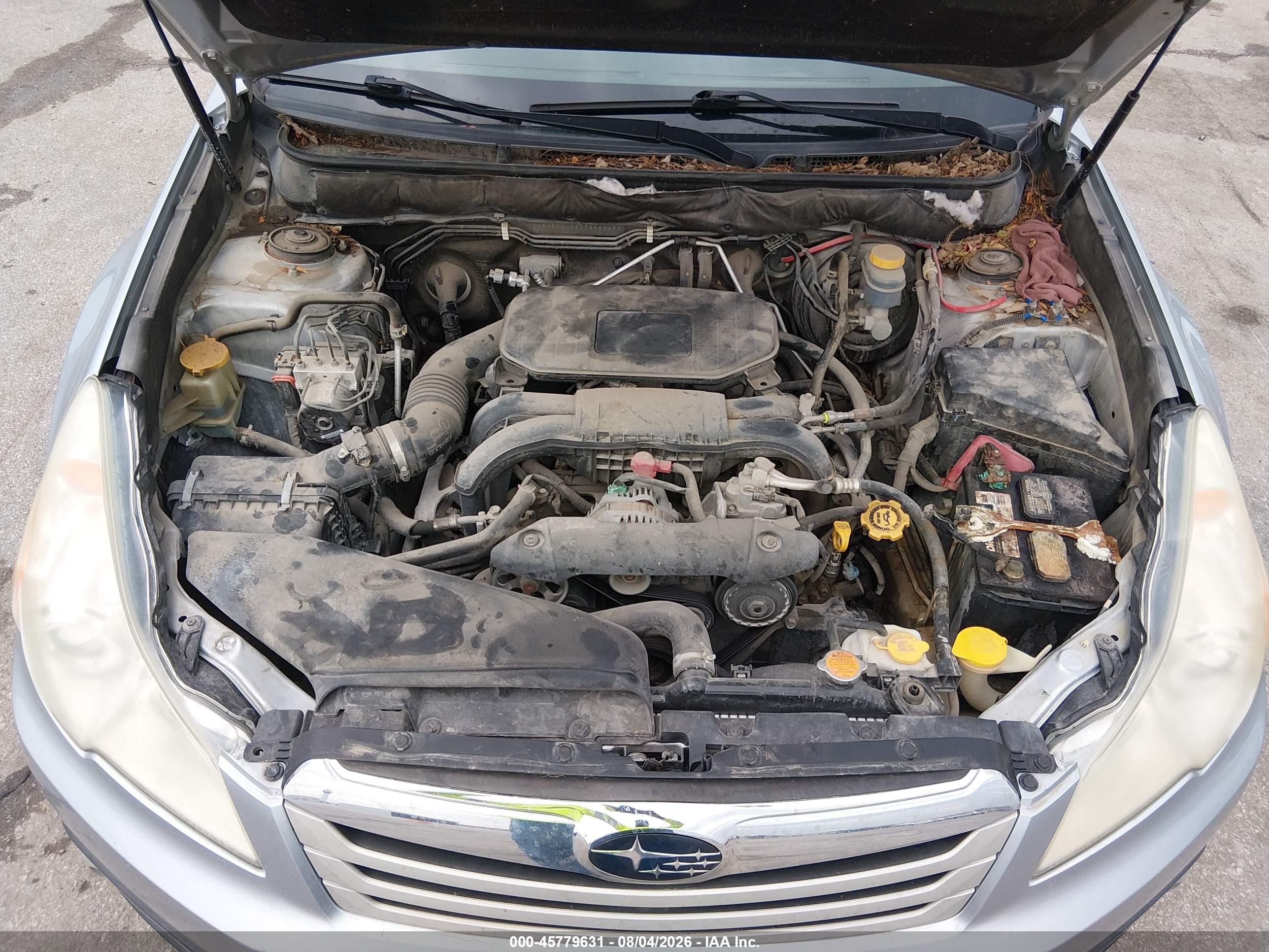 2012 Subaru Outback 2.5i Limited Light Blue vin: 4S4BRCKC3C3266649