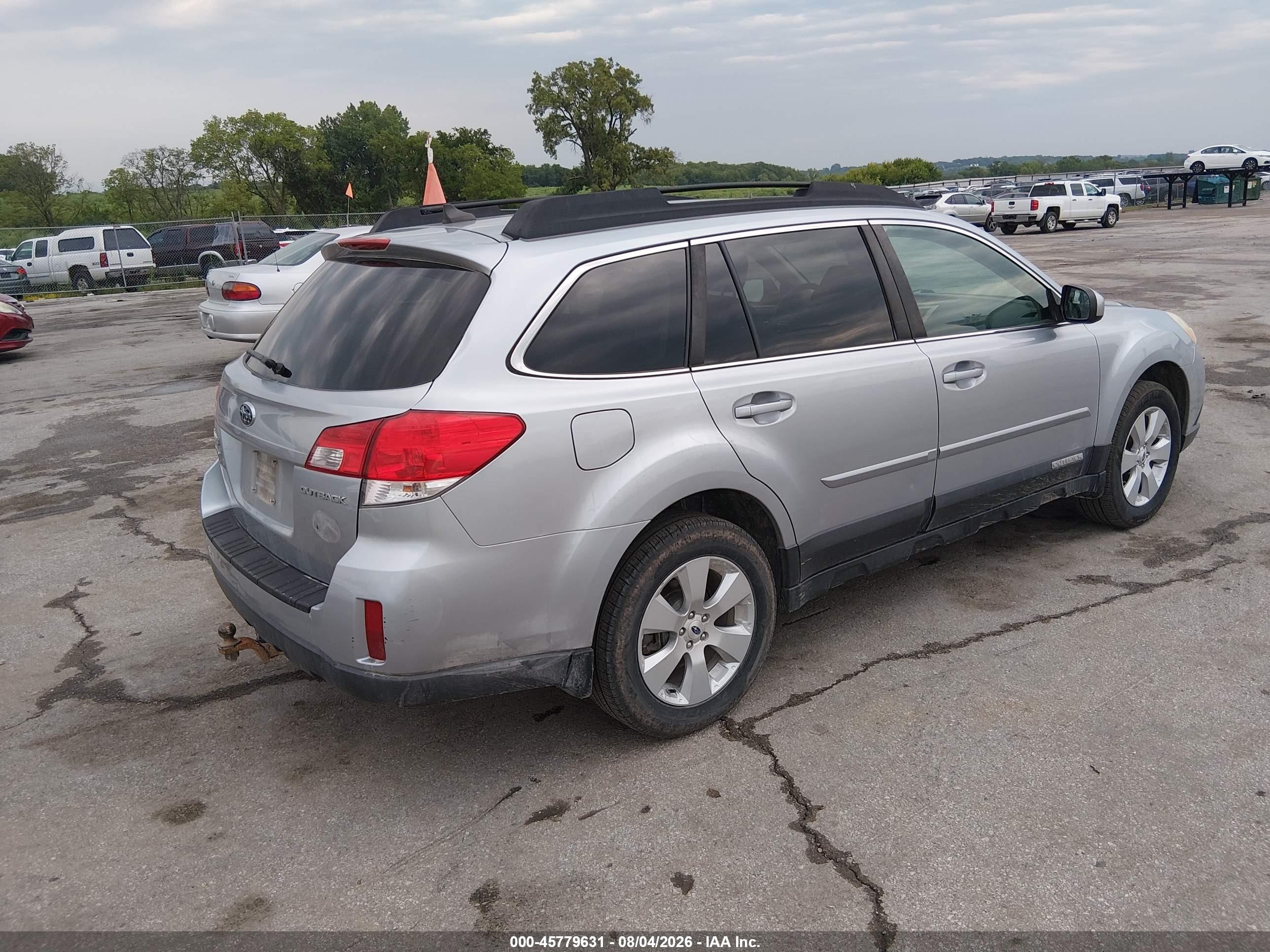 2012 Subaru Outback 2.5i Limited Light Blue vin: 4S4BRCKC3C3266649