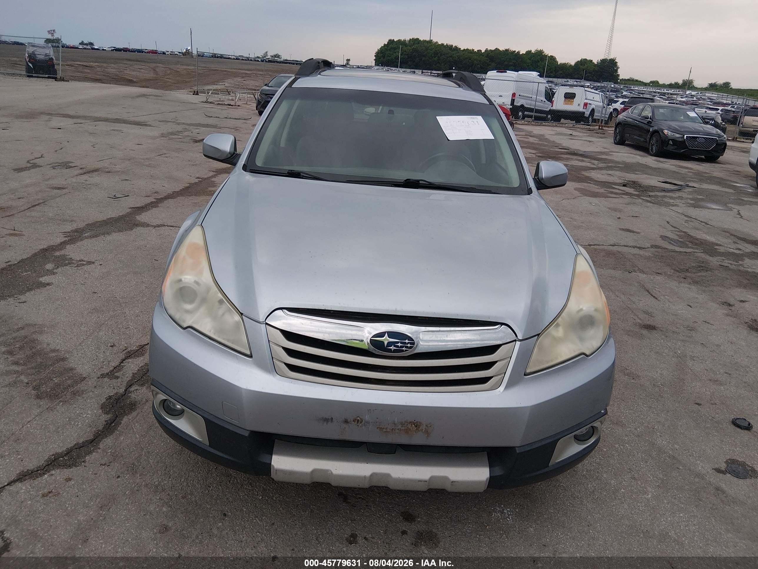 2012 Subaru Outback 2.5i Limited Light Blue vin: 4S4BRCKC3C3266649