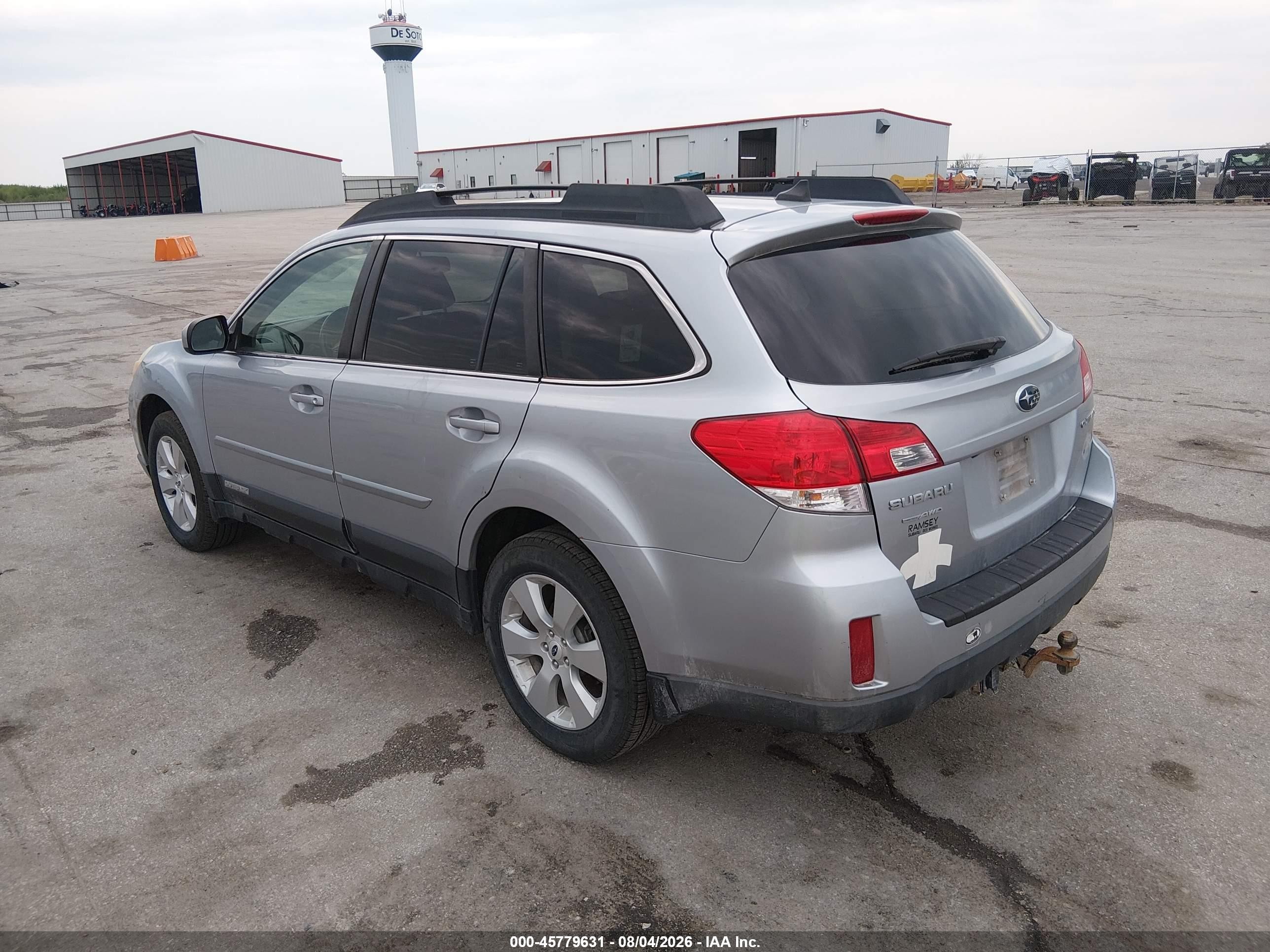 2012 Subaru Outback 2.5i Limited Light Blue vin: 4S4BRCKC3C3266649