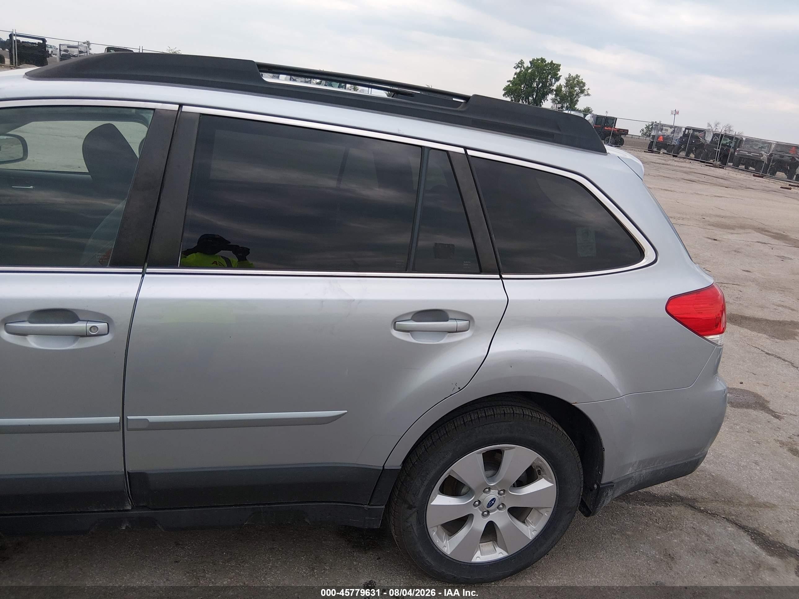 2012 Subaru Outback 2.5i Limited Light Blue vin: 4S4BRCKC3C3266649