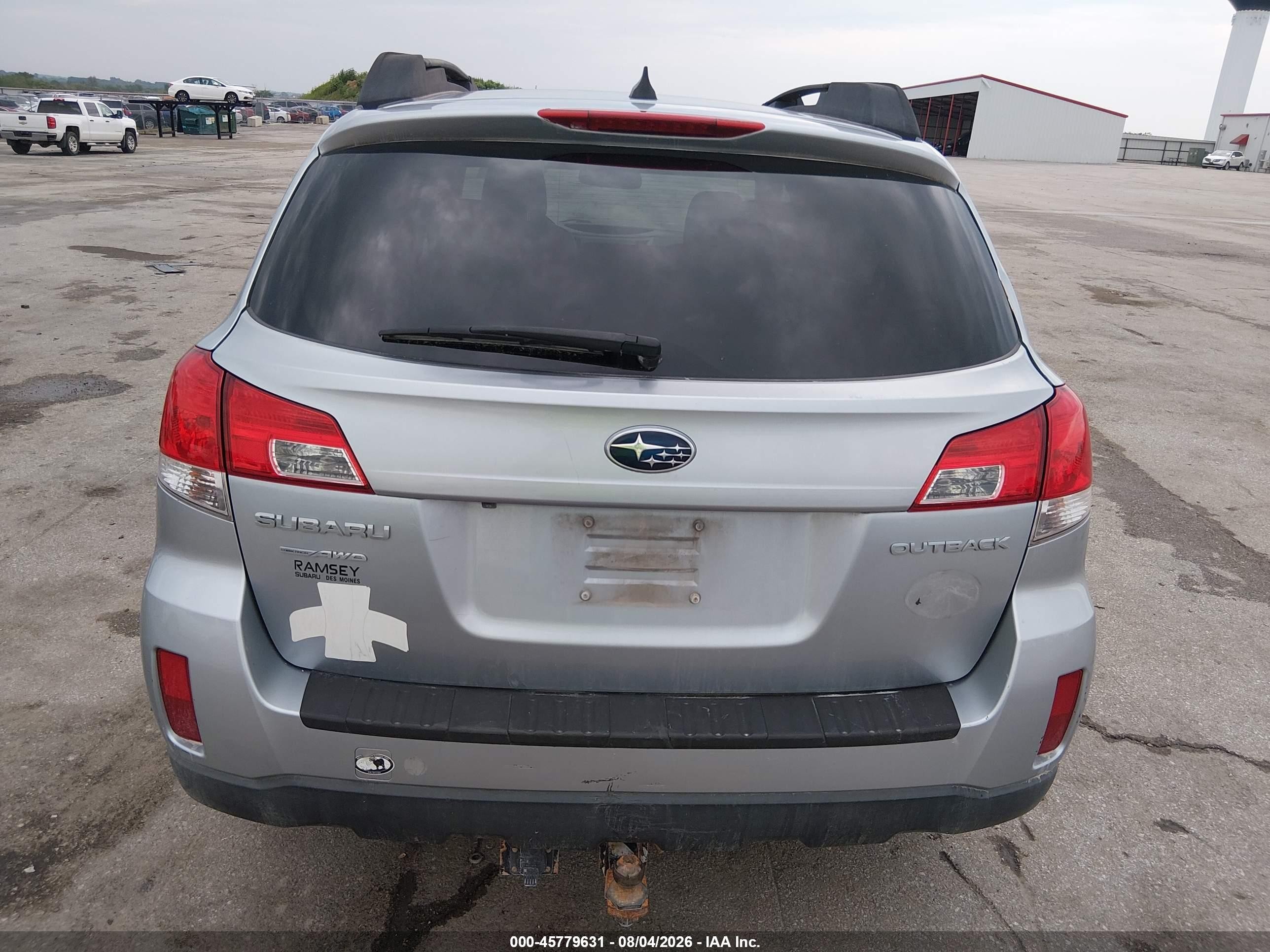 2012 Subaru Outback 2.5i Limited Light Blue vin: 4S4BRCKC3C3266649