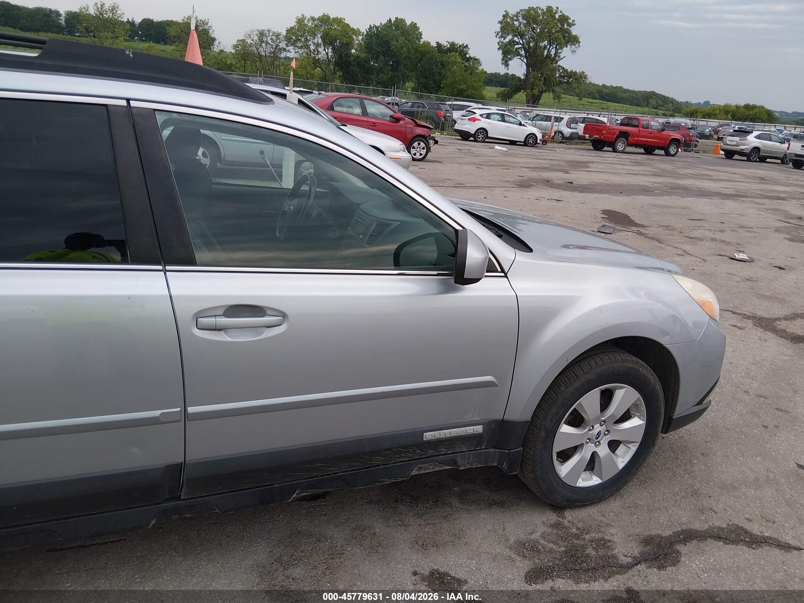 2012 Subaru Outback 2.5i Limited Light Blue vin: 4S4BRCKC3C3266649