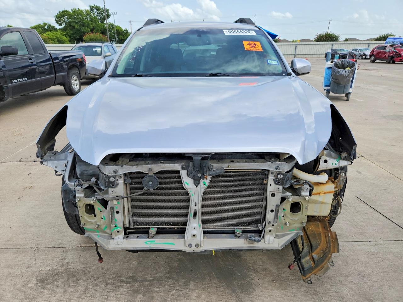 2012 Subaru Outback 2.5i Limited Silver vin: 4S4BRCKC3C3295424
