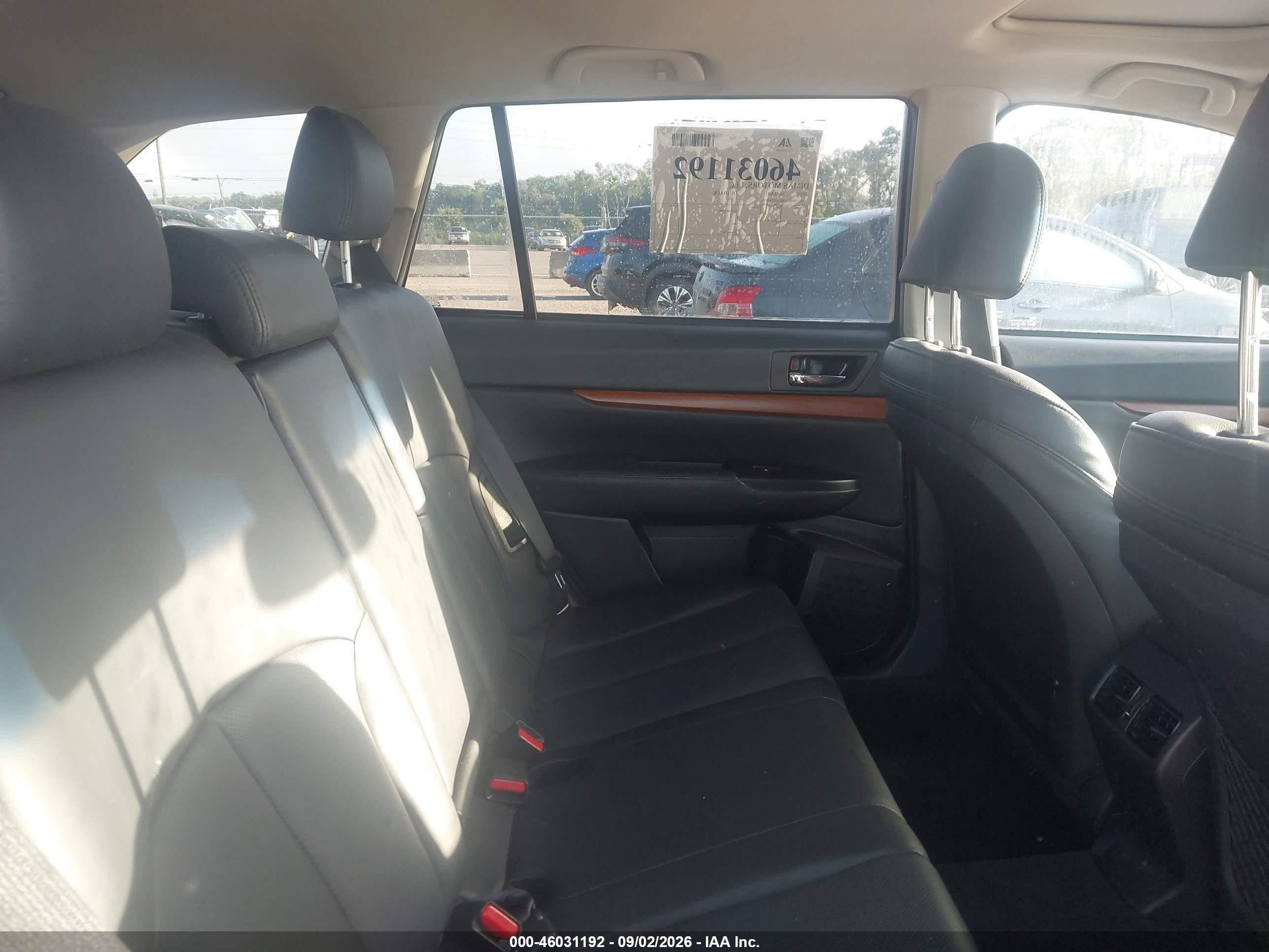 2013 Subaru Outback 2.5i Limited Red vin: 4S4BRCKC3D3244538
