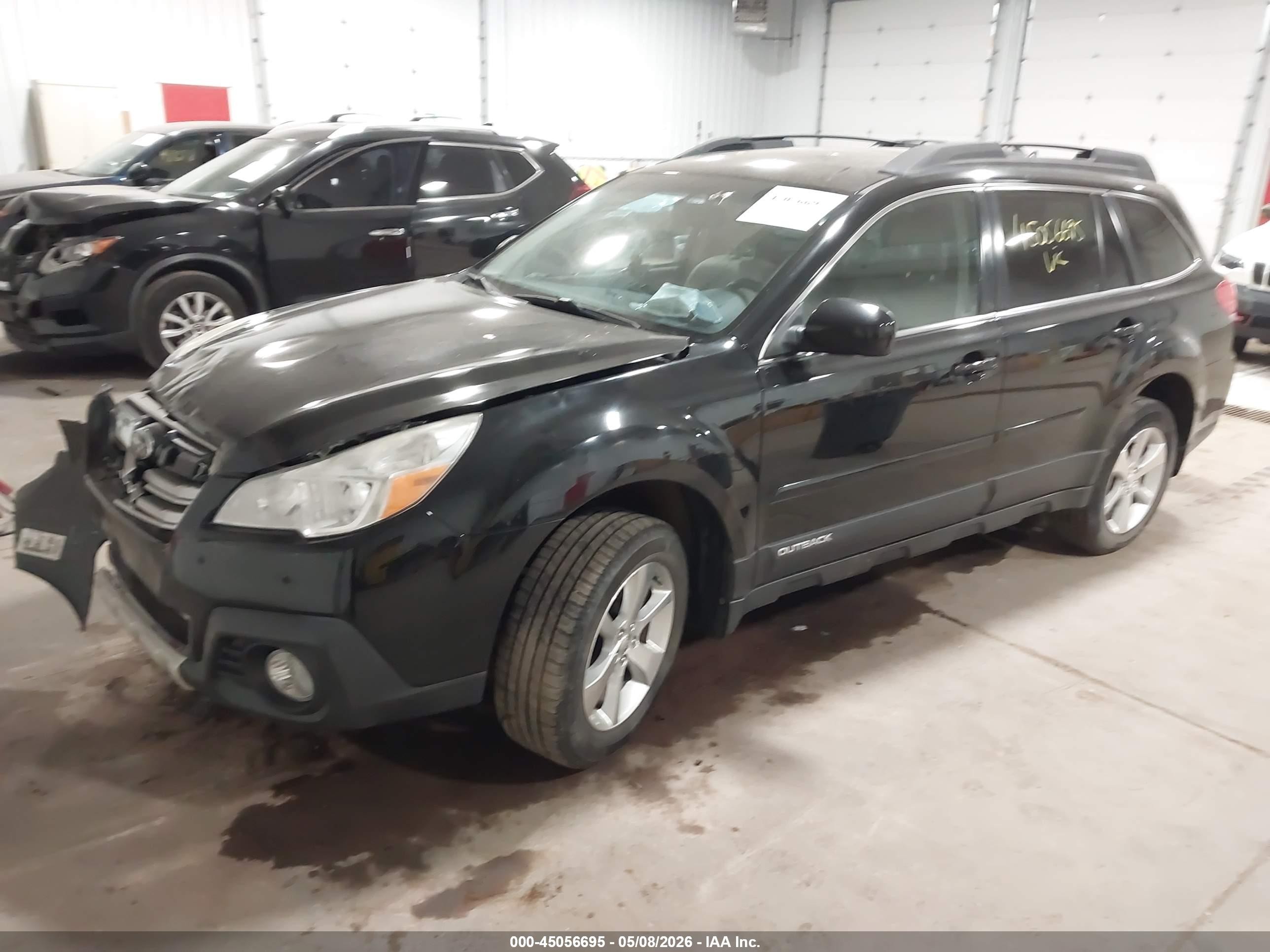 2013 Subaru Outback 2.5i Limited Black vin: 4S4BRCKC3D3282447