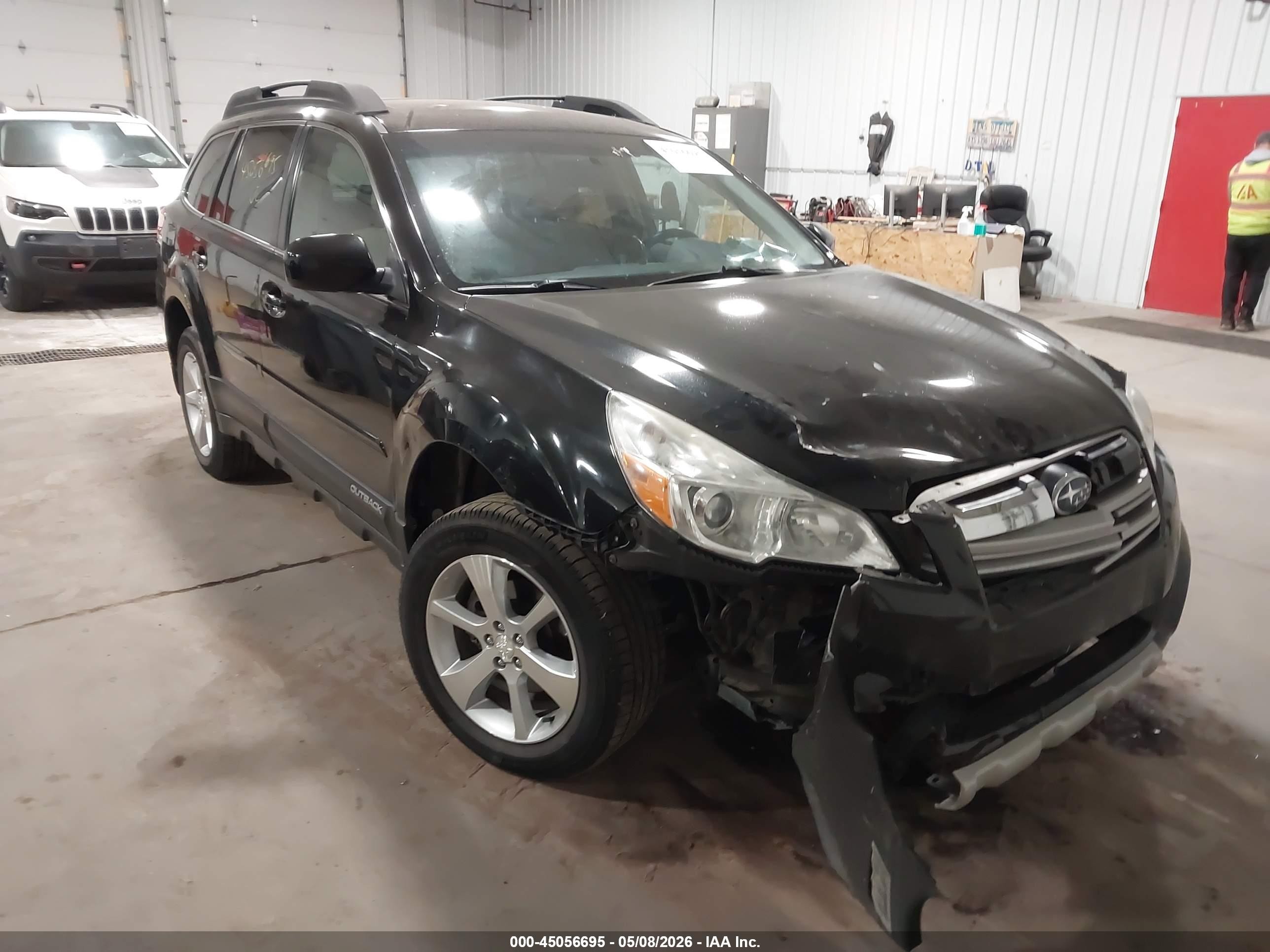 2013 Subaru Outback 2.5i Limited Black vin: 4S4BRCKC3D3282447