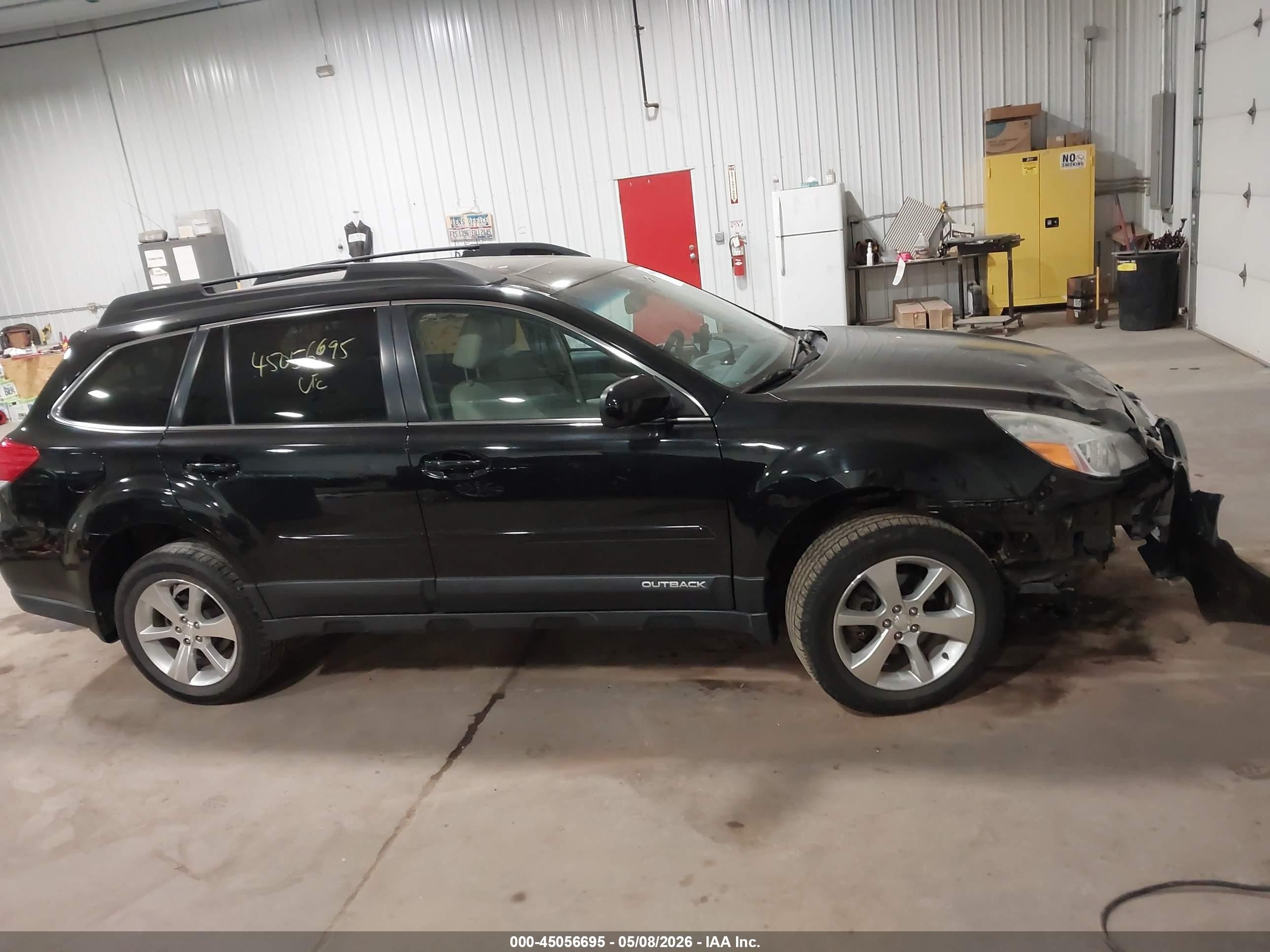 2013 Subaru Outback 2.5i Limited Black vin: 4S4BRCKC3D3282447