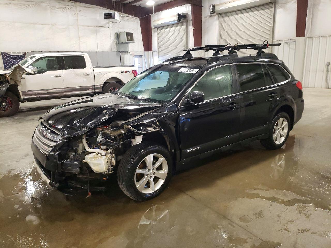 2013 Subaru Outback 2.5i Limited Black vin: 4S4BRCKC3D3292766