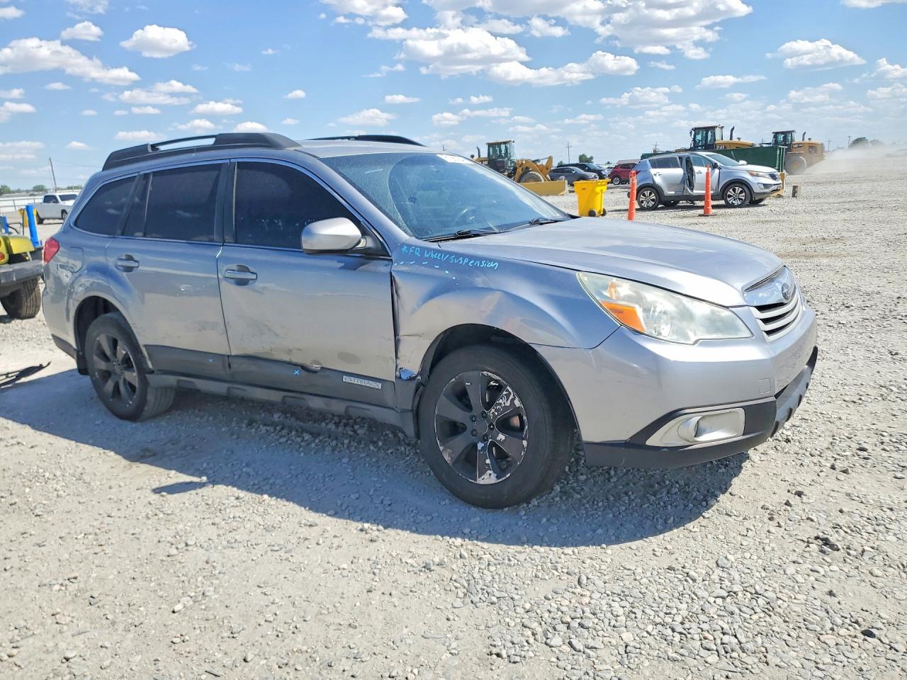2010 Subaru Outback 2.5i Limited Silver vin: 4S4BRCKC4A3345860