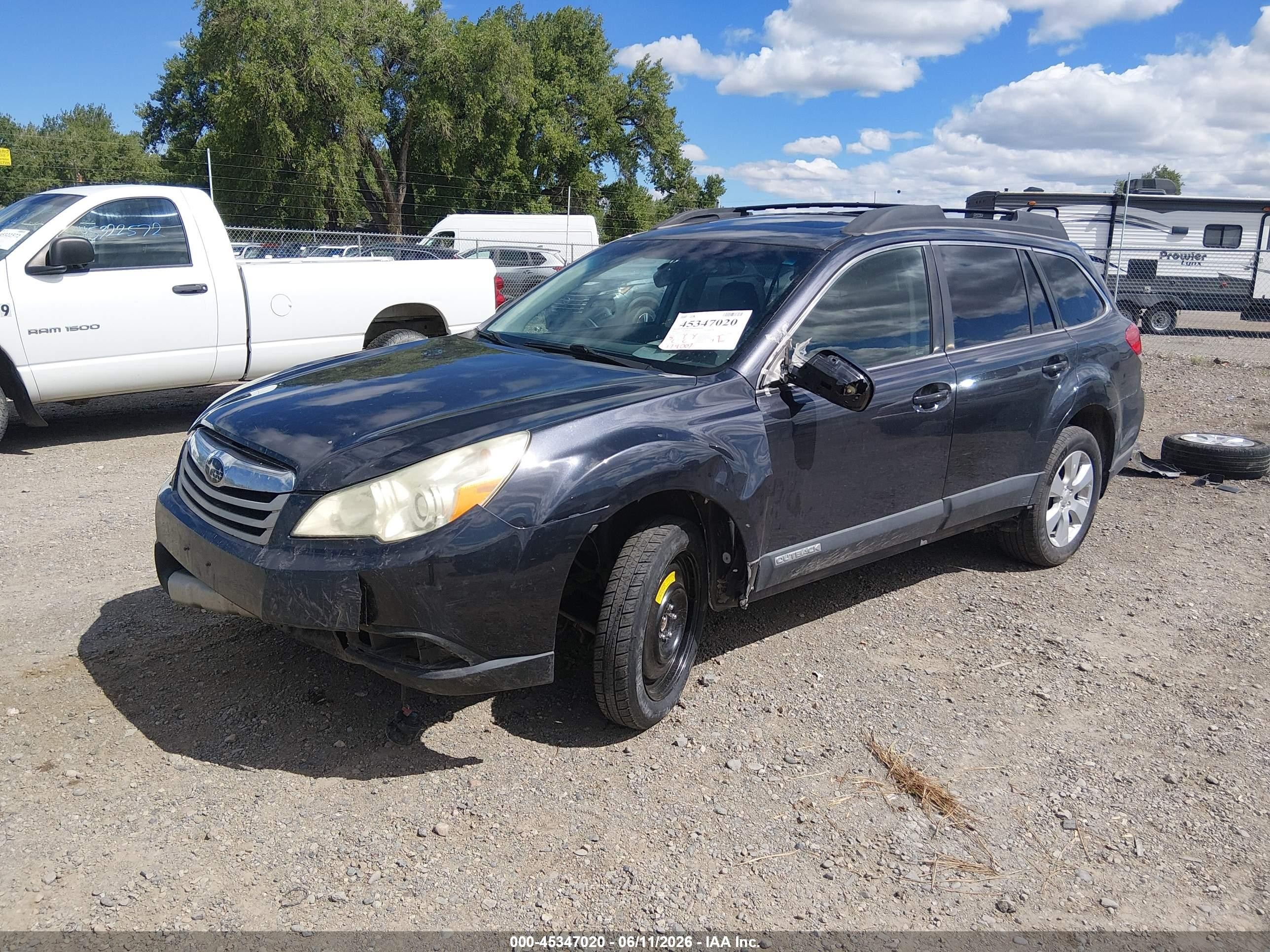2010 Subaru Outback 2.5i Limited Gray vin: 4S4BRCKC4A3356227