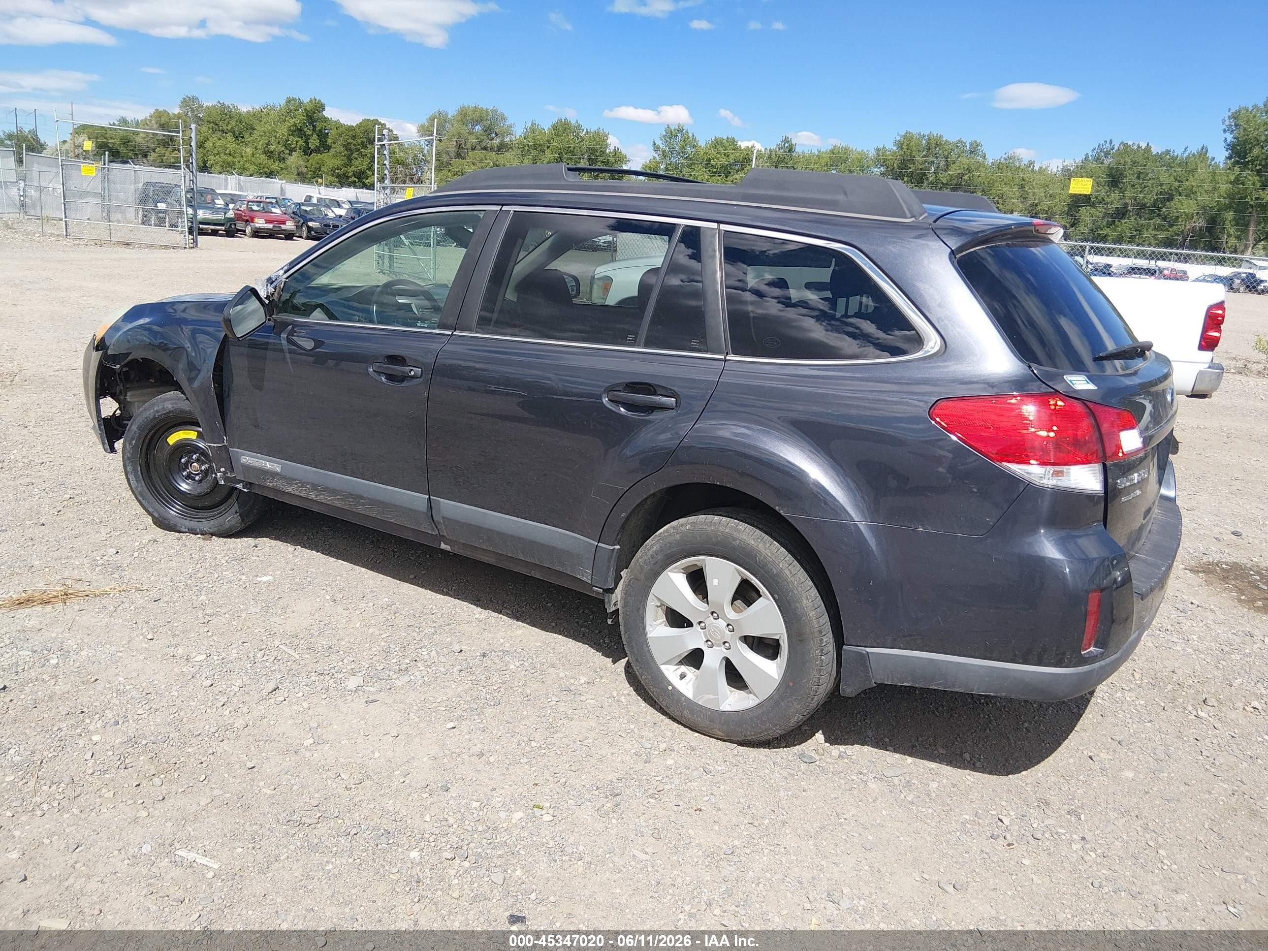 2010 Subaru Outback 2.5i Limited Gray vin: 4S4BRCKC4A3356227