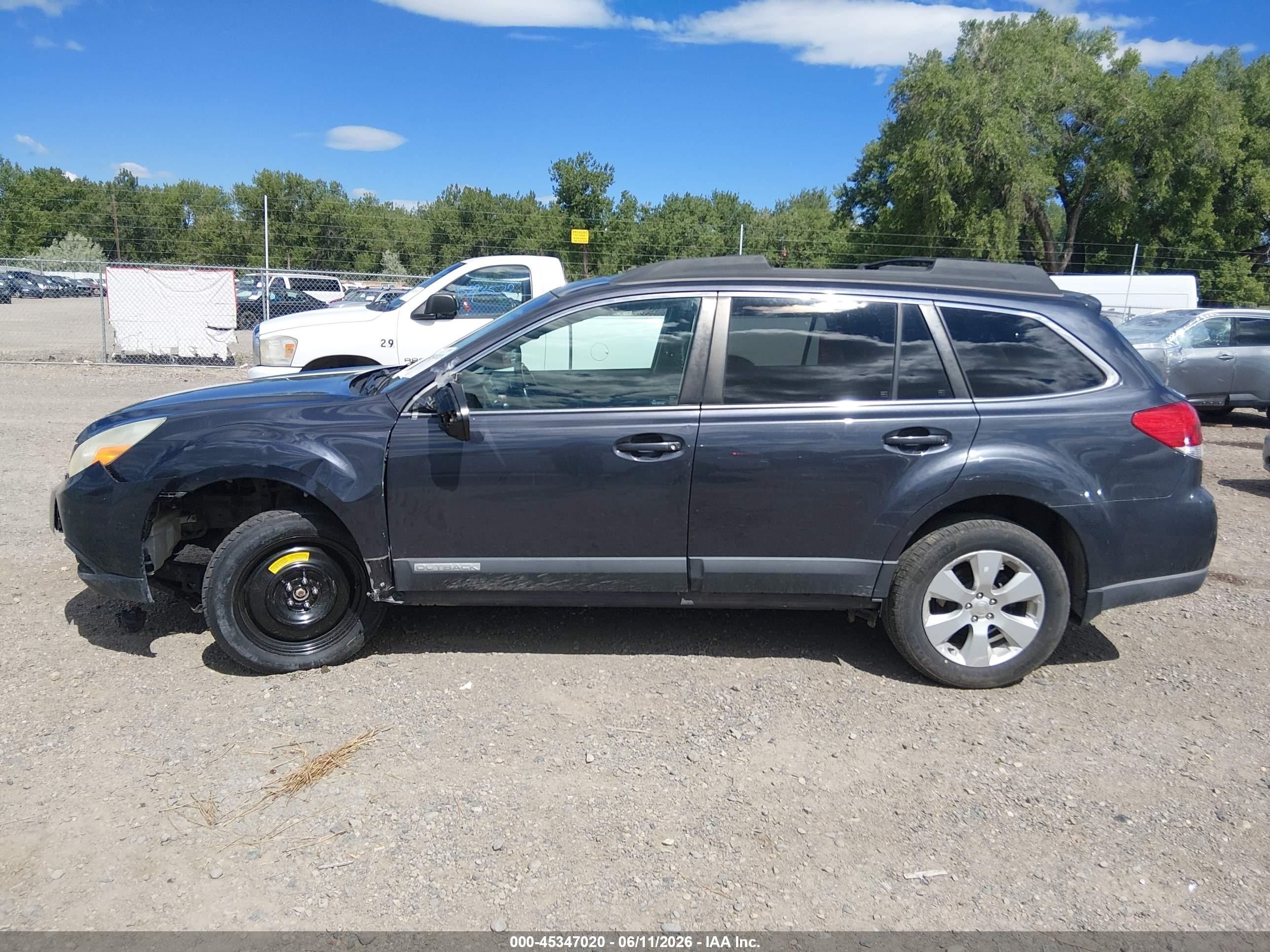 2010 Subaru Outback 2.5i Limited Gray vin: 4S4BRCKC4A3356227