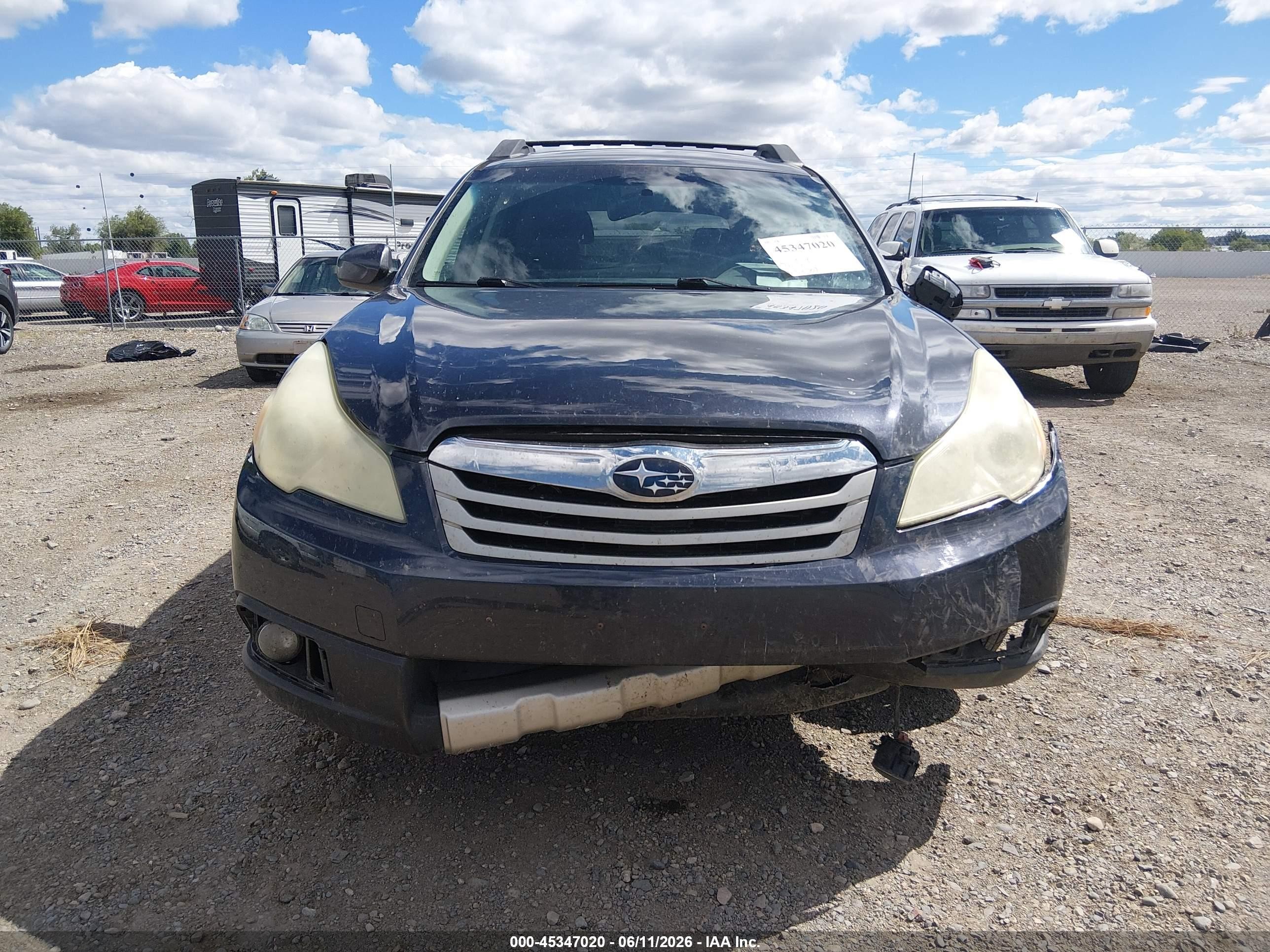 2010 Subaru Outback 2.5i Limited Gray vin: 4S4BRCKC4A3356227