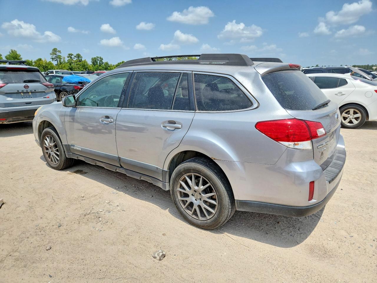 2010 Subaru Outback Gray vin: 4S4BRCKC4A3380754
