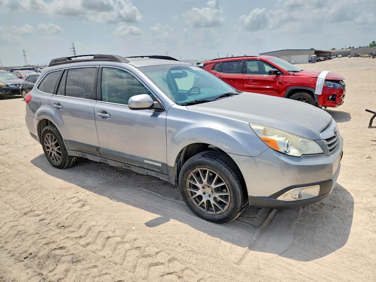 2010 Subaru Outback Gray vin: 4S4BRCKC4A3380754