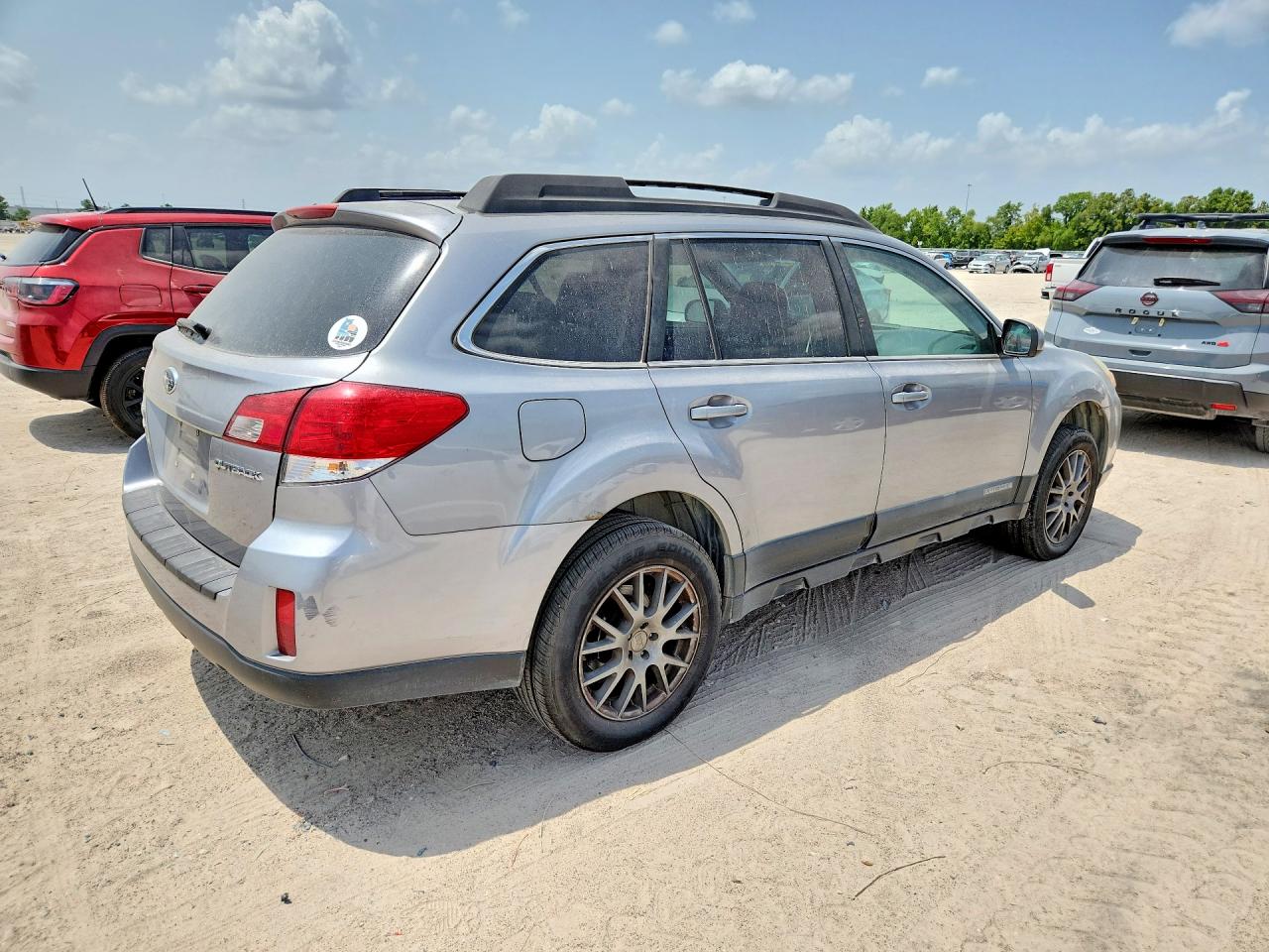 2010 Subaru Outback Gray vin: 4S4BRCKC4A3380754