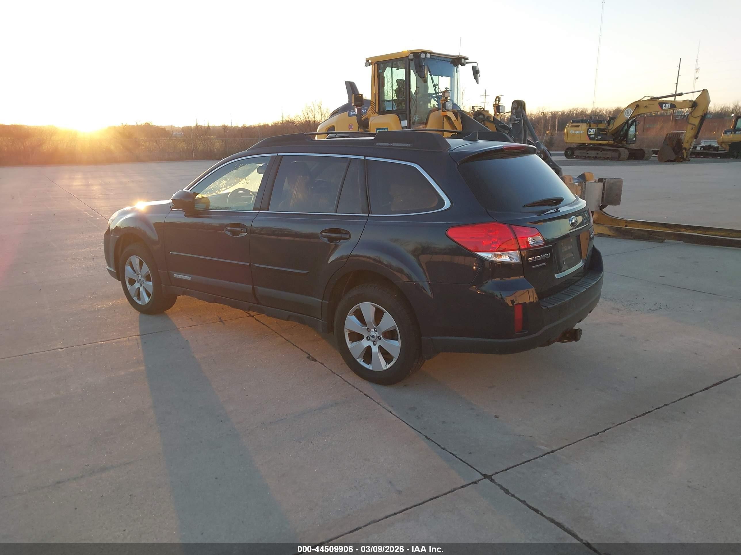 2012 Subaru Outback 2.5i Limited Blue vin: 4S4BRCKC4C3250766