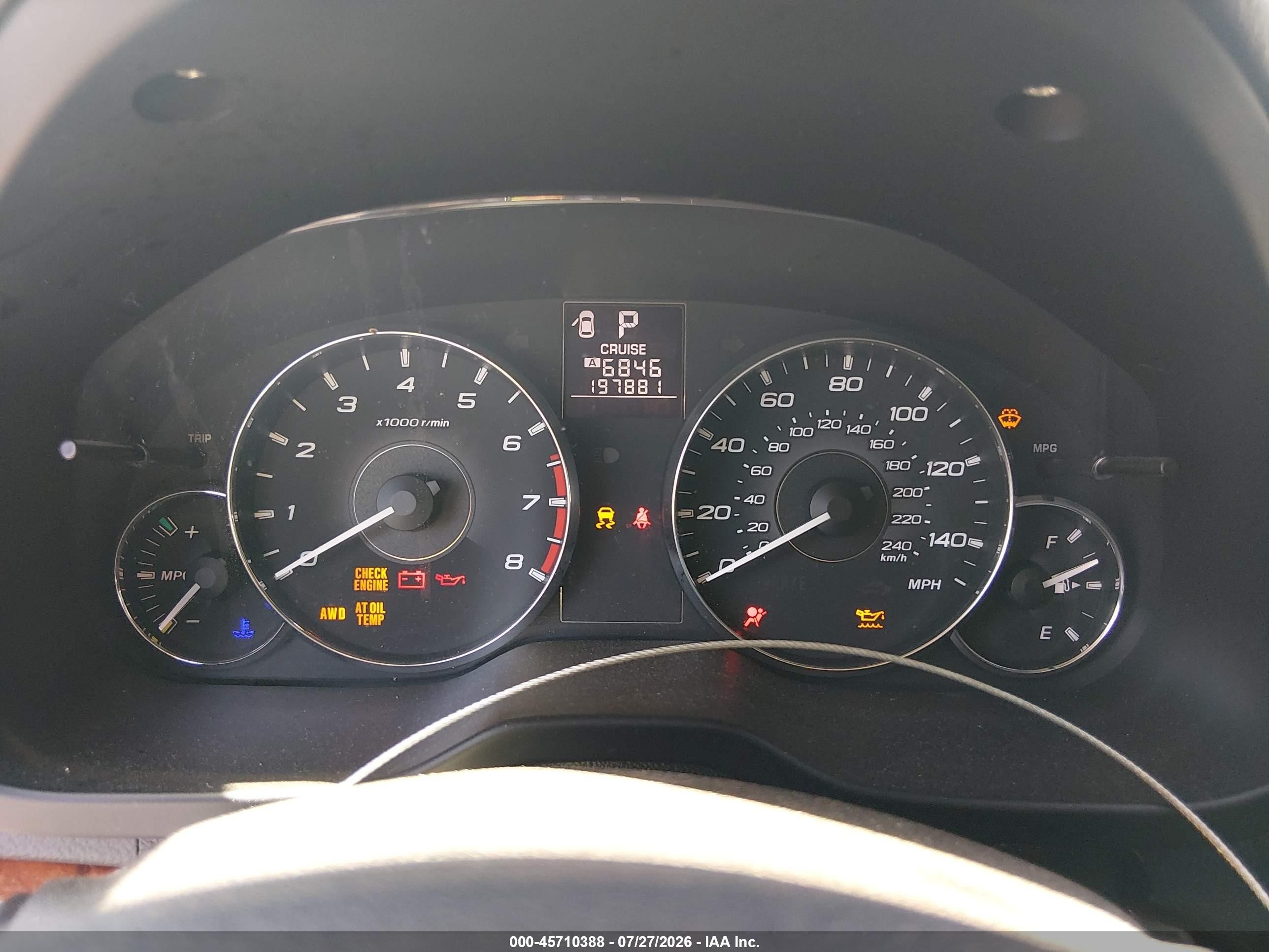 2012 Subaru Outback 2.5i Limited Blue vin: 4S4BRCKC4C3253439
