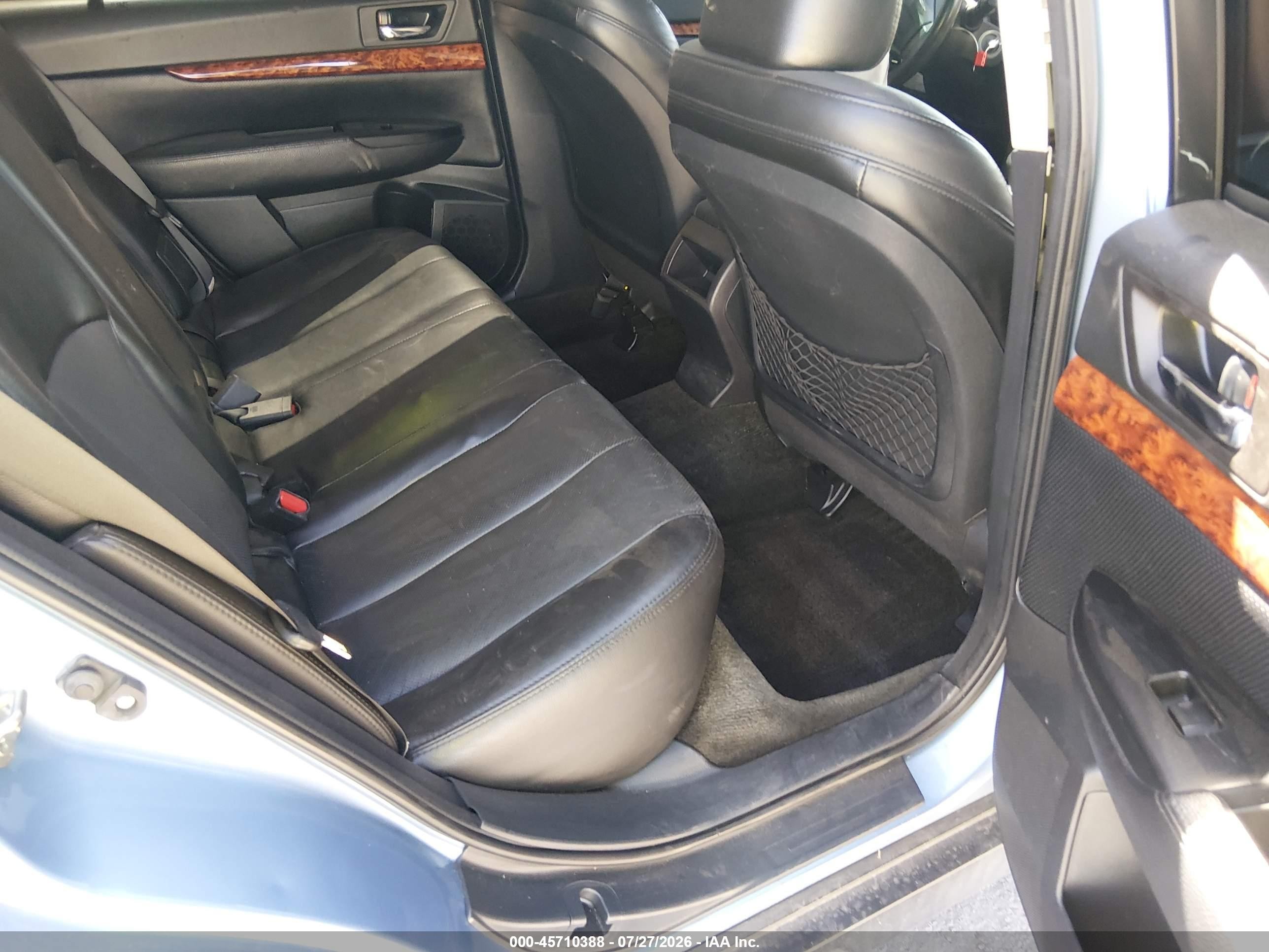2012 Subaru Outback 2.5i Limited Blue vin: 4S4BRCKC4C3253439