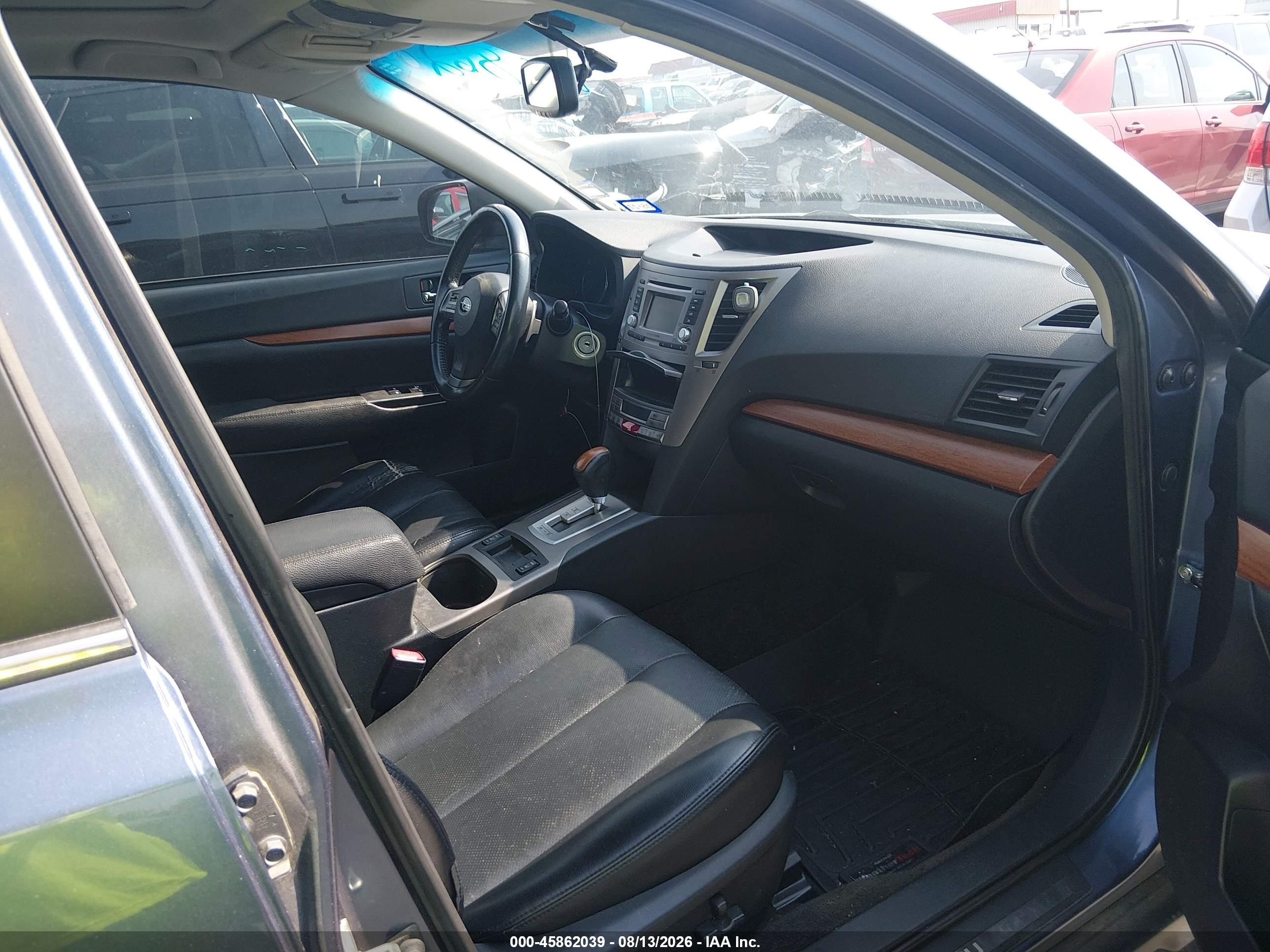 2013 Subaru Outback 2.5i Limited Blue vin: 4S4BRCKC4D3229272
