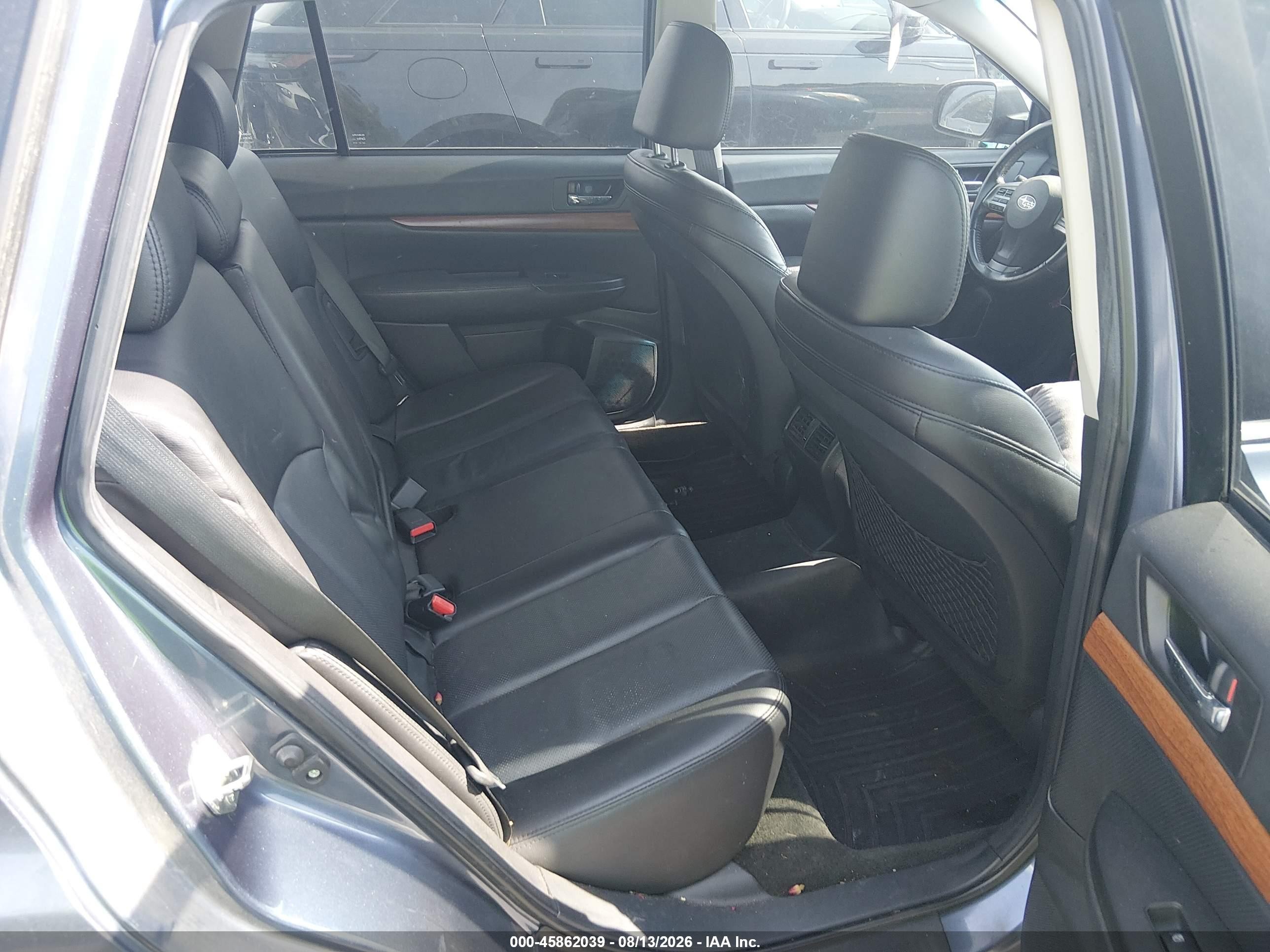 2013 Subaru Outback 2.5i Limited Blue vin: 4S4BRCKC4D3229272