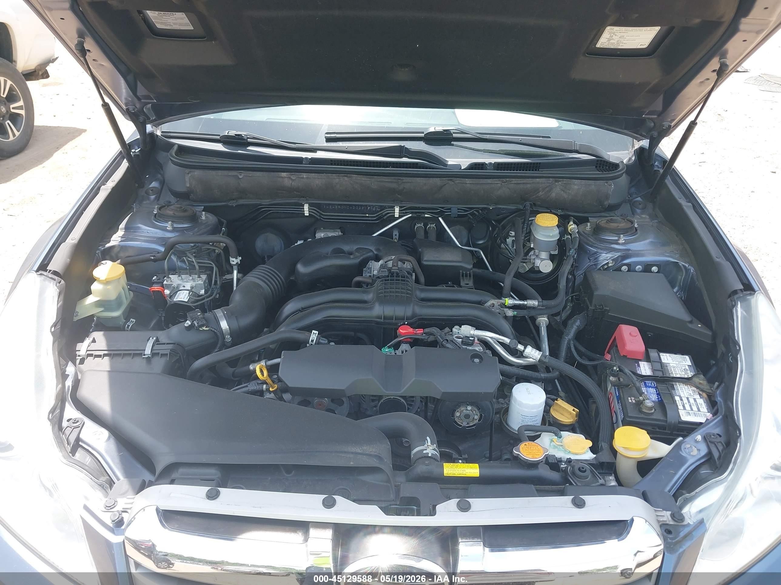 2013 Subaru Outback 2.5i Limited Blue vin: 4S4BRCKC4D3281288